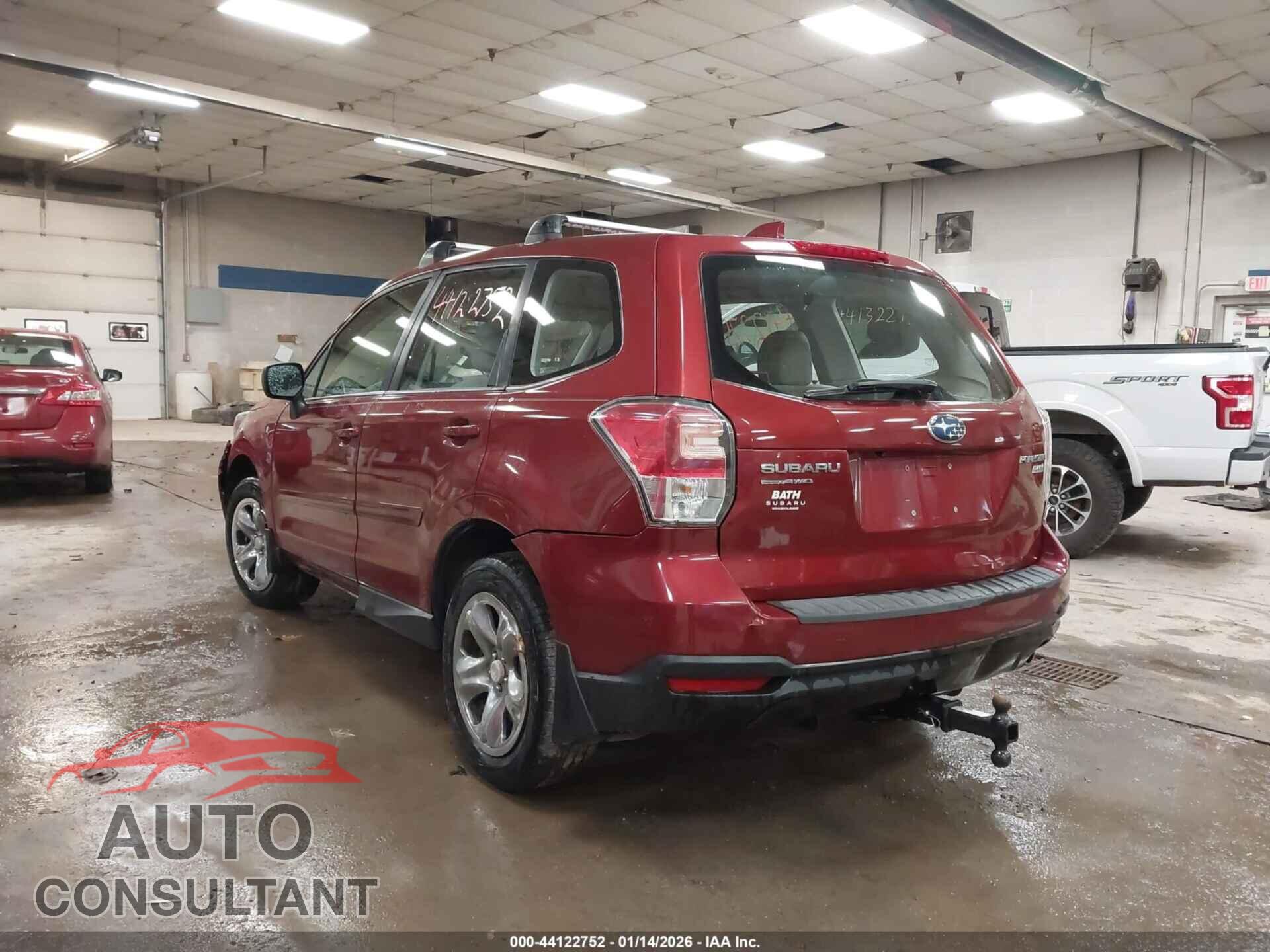 SUBARU FORESTER 2017 - JF2SJAAC4HH426261
