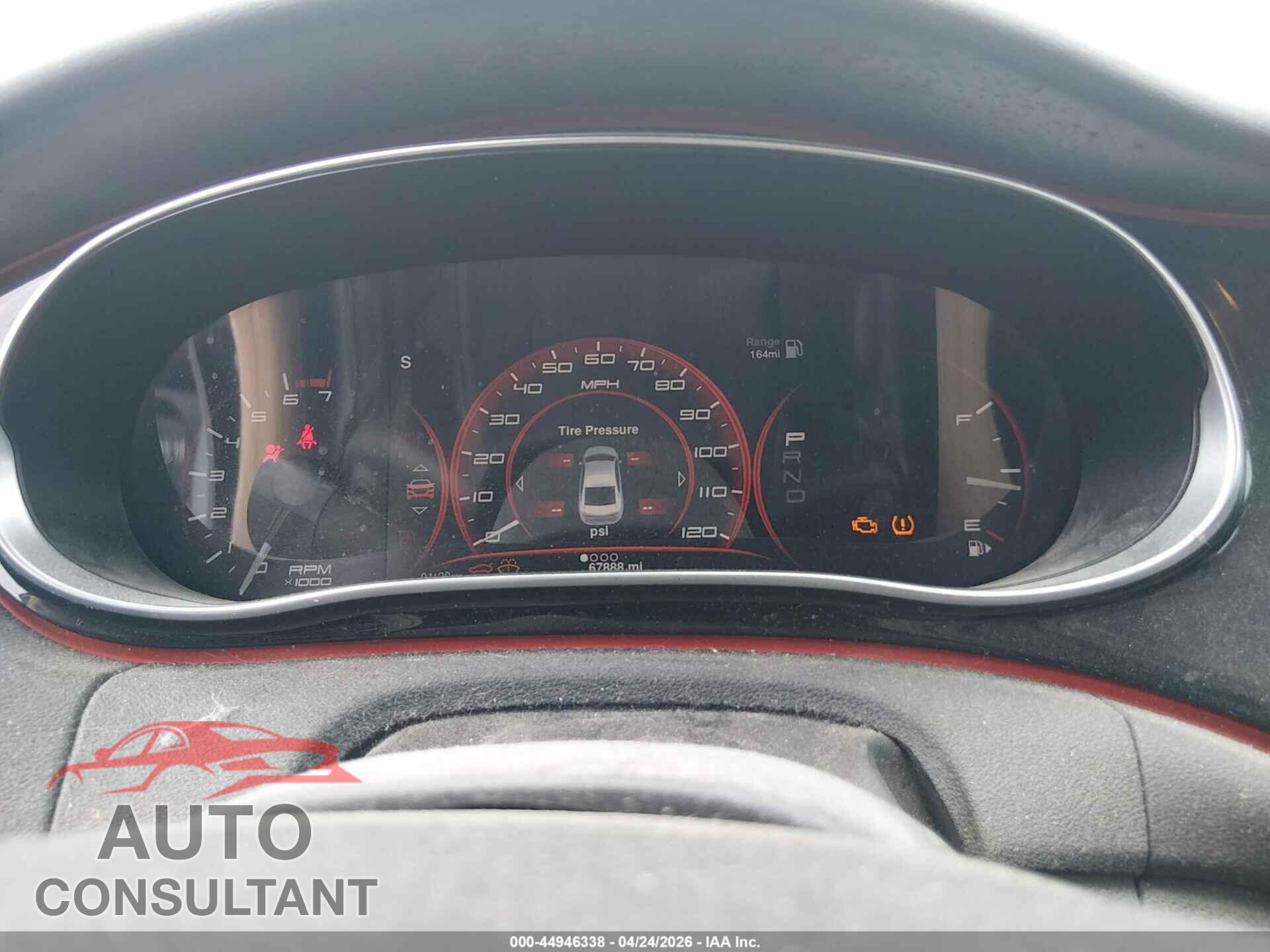 DODGE DART 2015 - 1C3CDFDH0FD307582