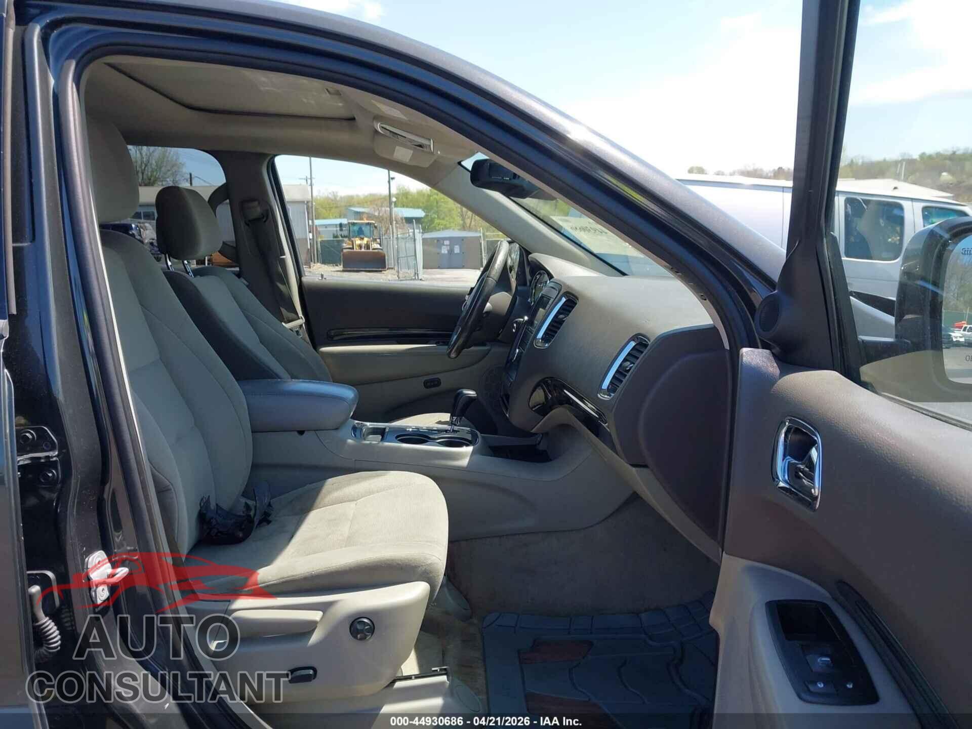 DODGE DURANGO 2011 - 1D4RE4GG4BC628263