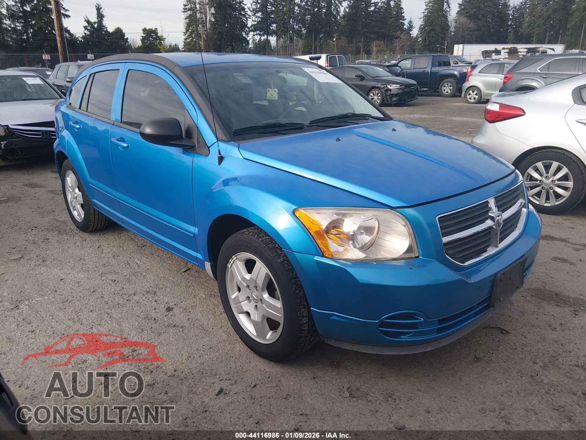DODGE CALIBER 2009 - 1B3HB48A29D172247