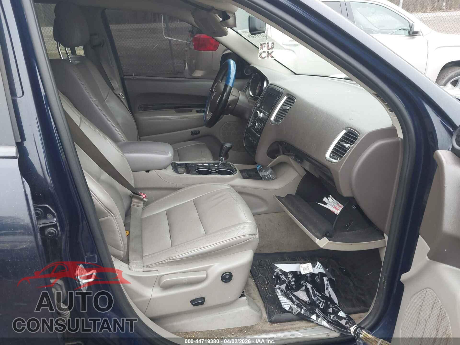 DODGE DURANGO 2013 - 1C4RDJDG5DC509000