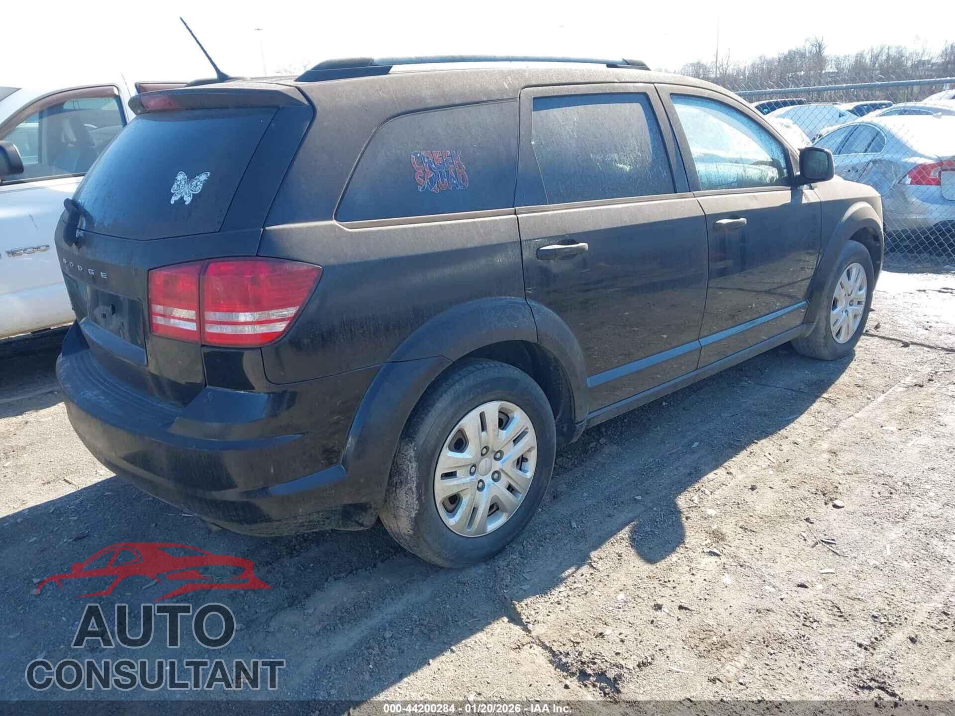 DODGE JOURNEY 2017 - 3C4PDCAB8HT619612