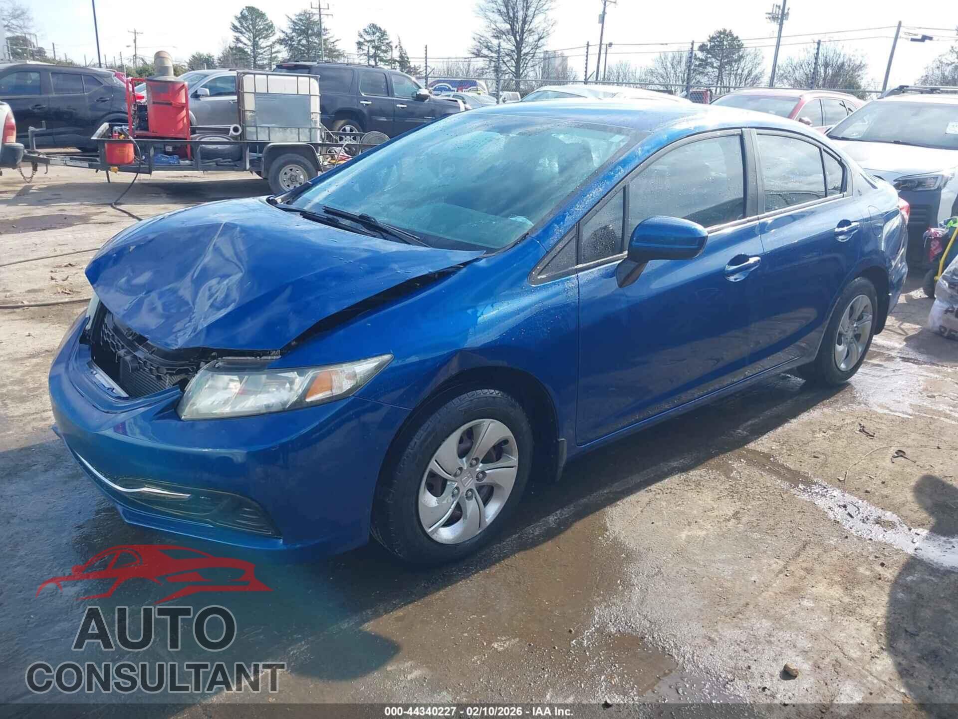 HONDA CIVIC 2014 - 2HGFB2F5XEH546280