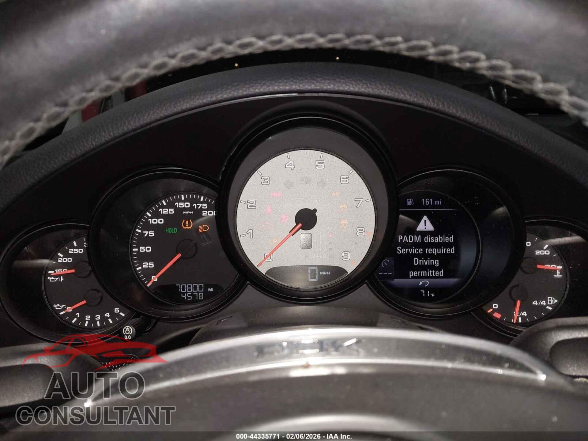 PORSCHE 911 2015 - WP0CB2A95FS154281