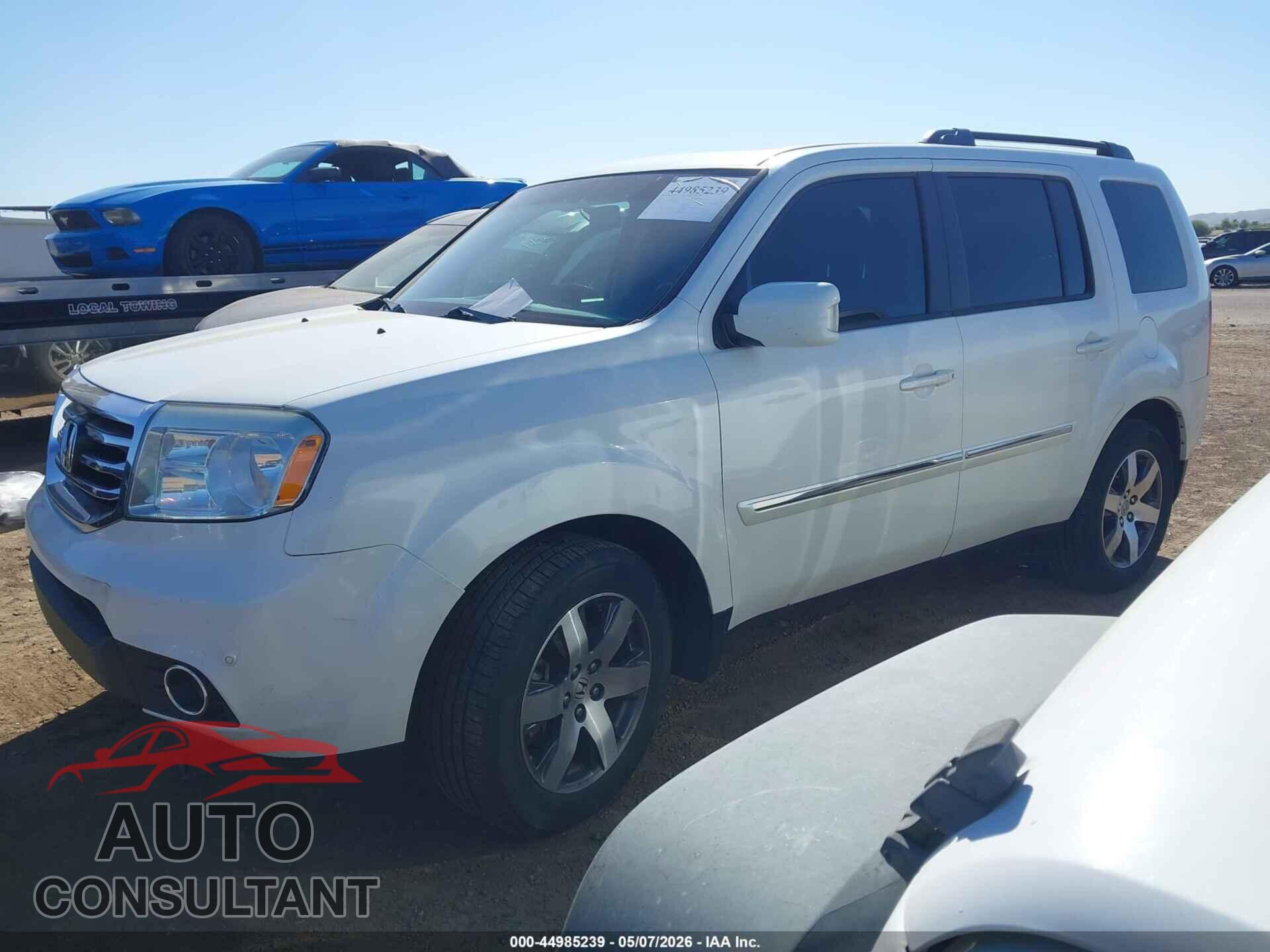 HONDA PILOT 2013 - 5FNYF4H97DB007885