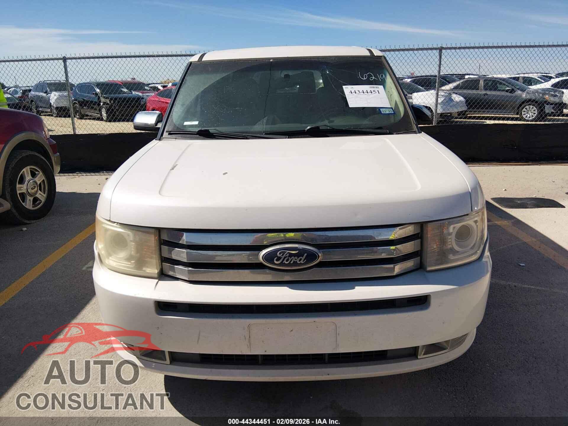 FORD FLEX 2011 - 2FMGK5DC9BBD36219