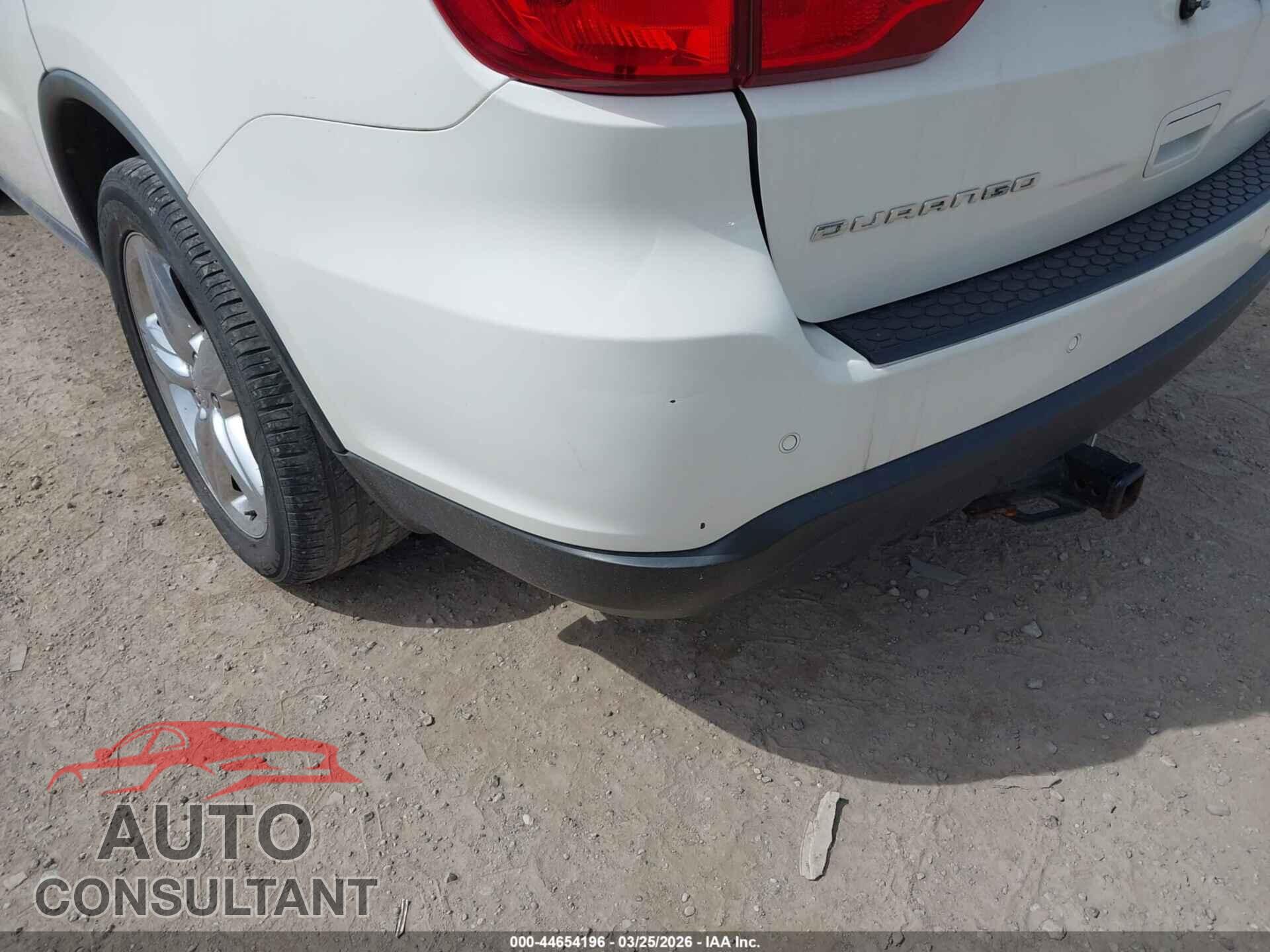 DODGE DURANGO 2012 - 1C4RDJEG8CC112796