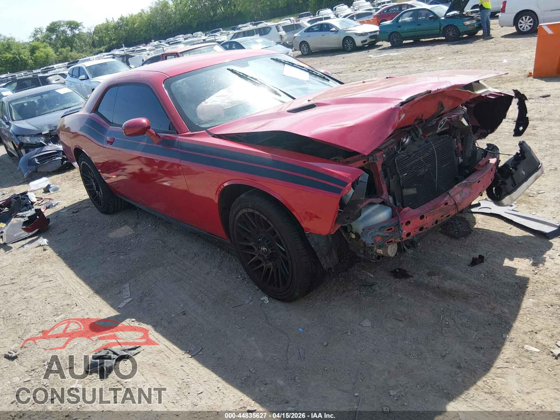 DODGE CHALLENGER 2012 - 2C3CDYAG8CH291525