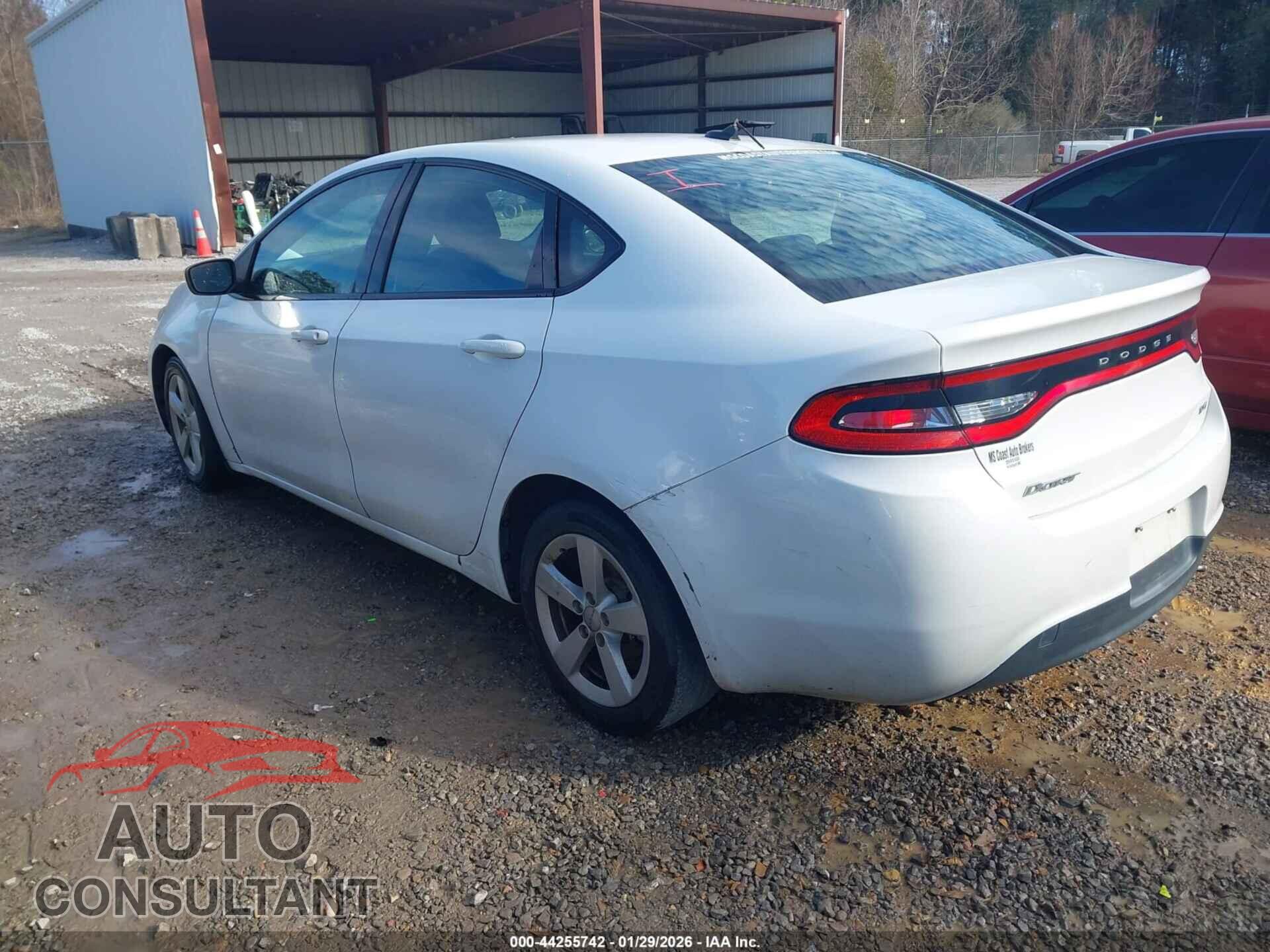 DODGE DART 2016 - 1C3CDFBB9GD515394