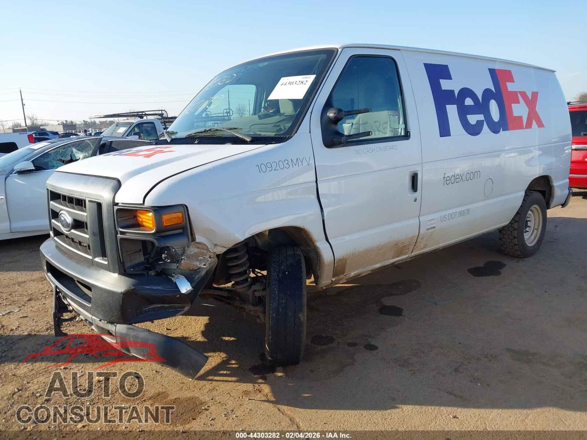 FORD E-150 2010 - 1FTNE1EW6ADA91196