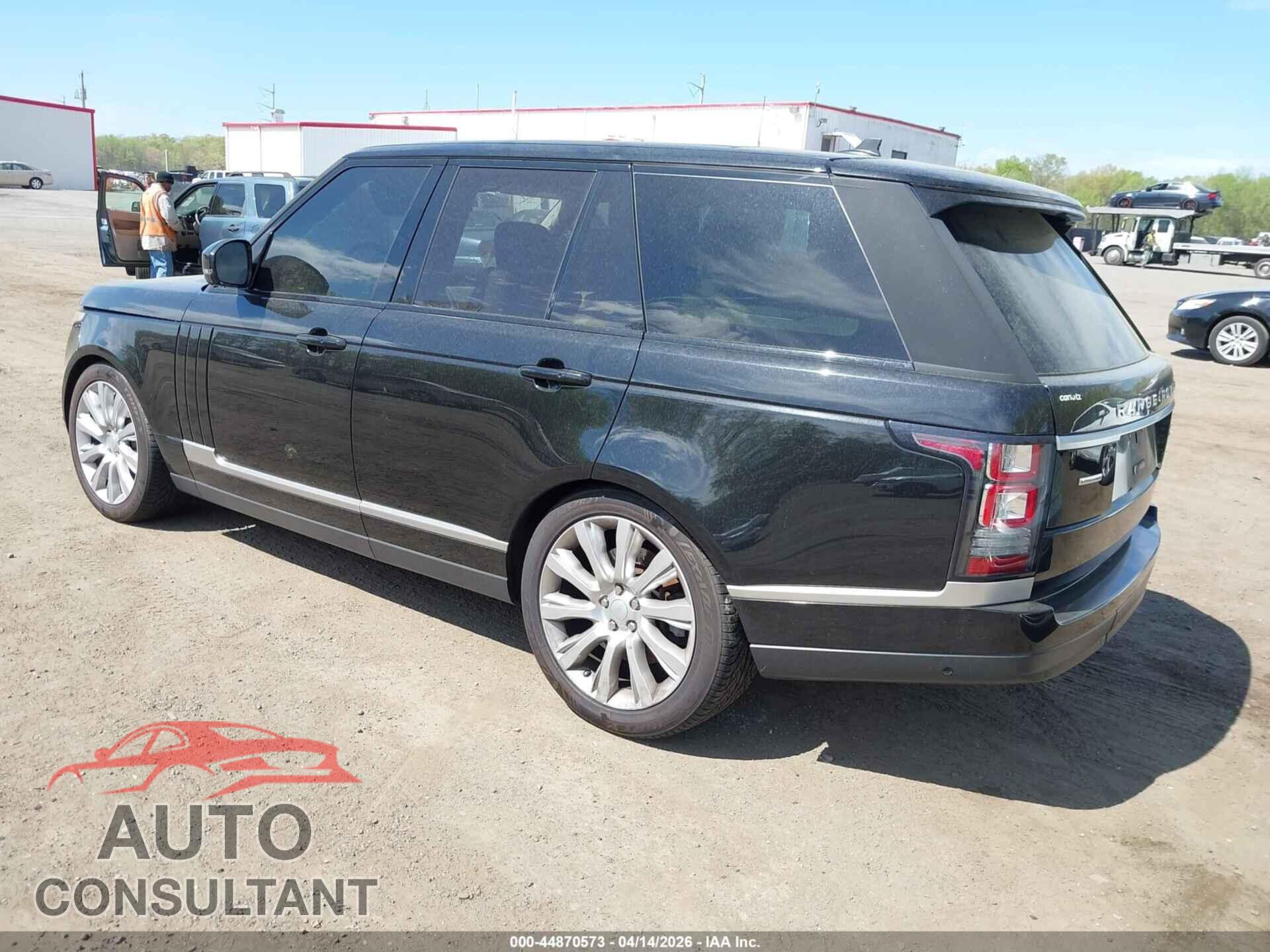LAND ROVER RANGE ROVER 2016 - SALGS2EF1GA292756