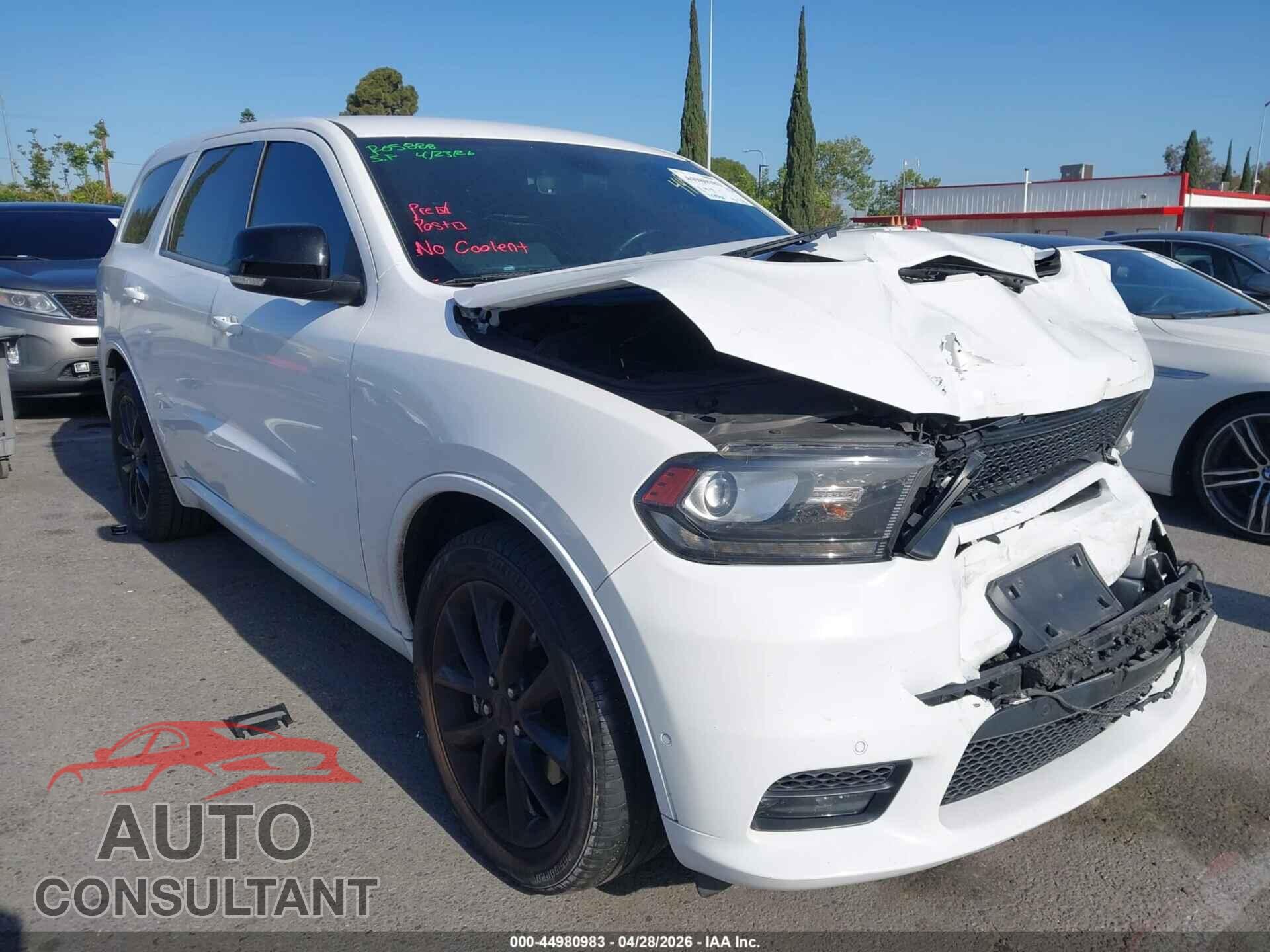 DODGE DURANGO 2018 - 1C4SDHCT3JC362129