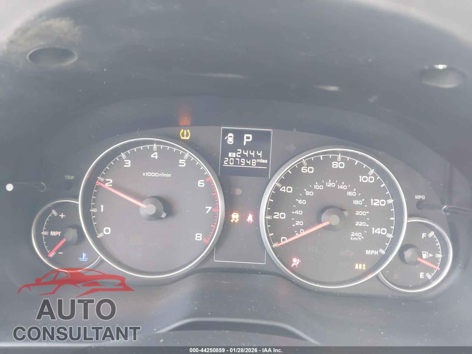 SUBARU LEGACY 2014 - 4S3BMBC68E3026599