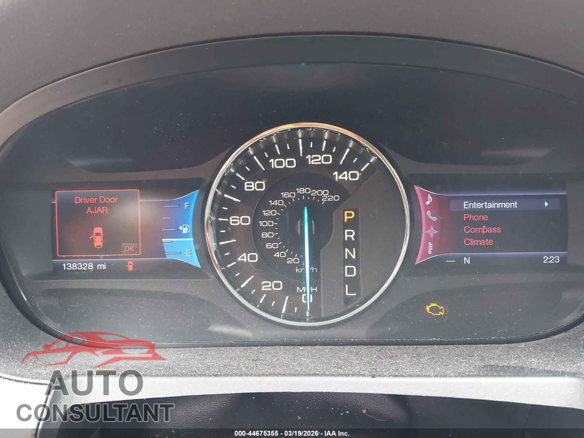 FORD EDGE 2013 - 2FMDK3J90DBA59351