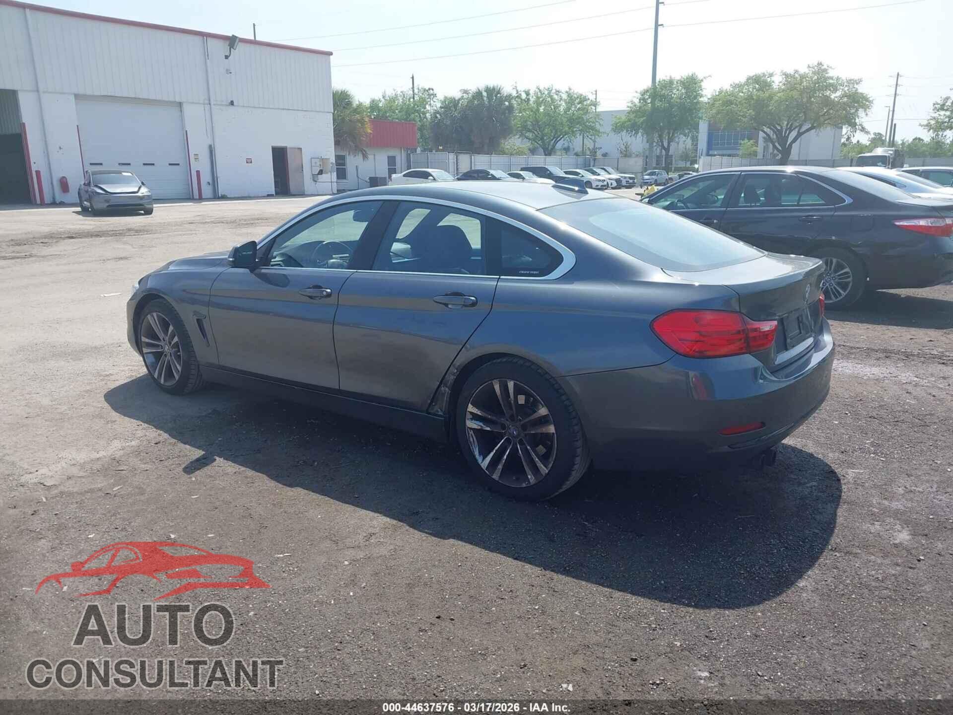 BMW 430I GRAN COUPE 2017 - WBA4F7C52HG438163