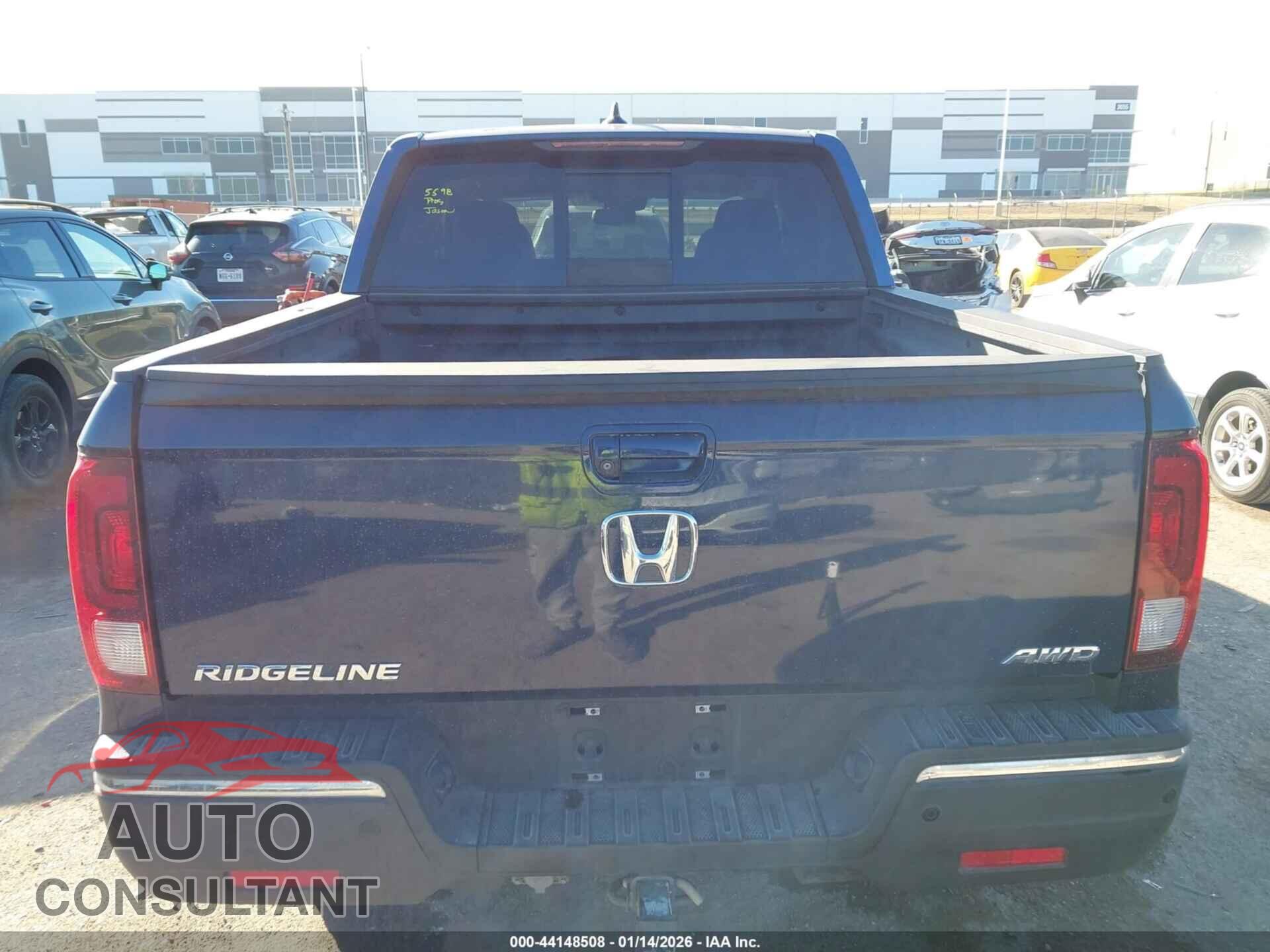HONDA RIDGELINE 2017 - 5FPYK3F77HB033097