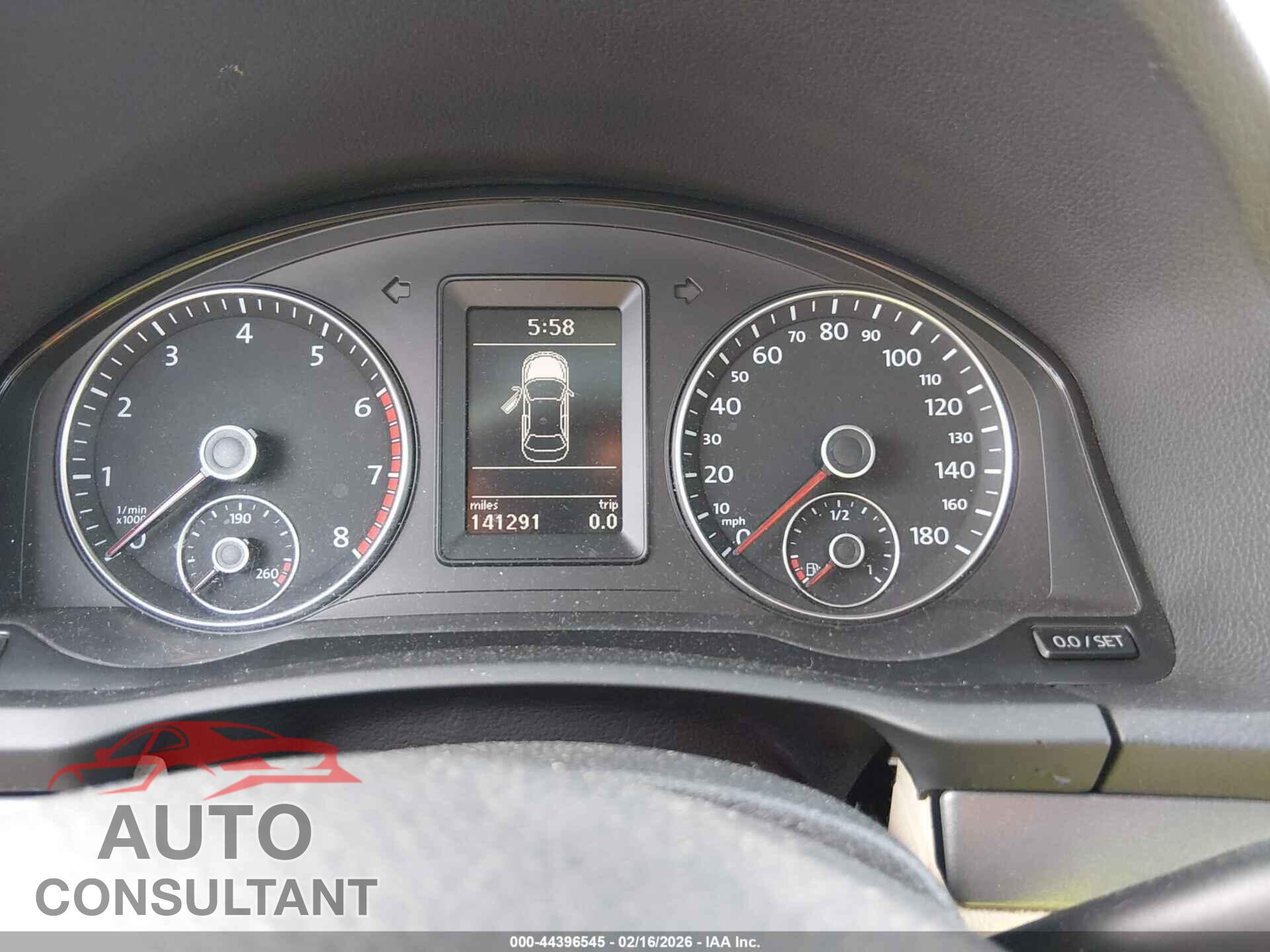 VOLKSWAGEN EOS 2010 - WVWBA7AH6AV020972