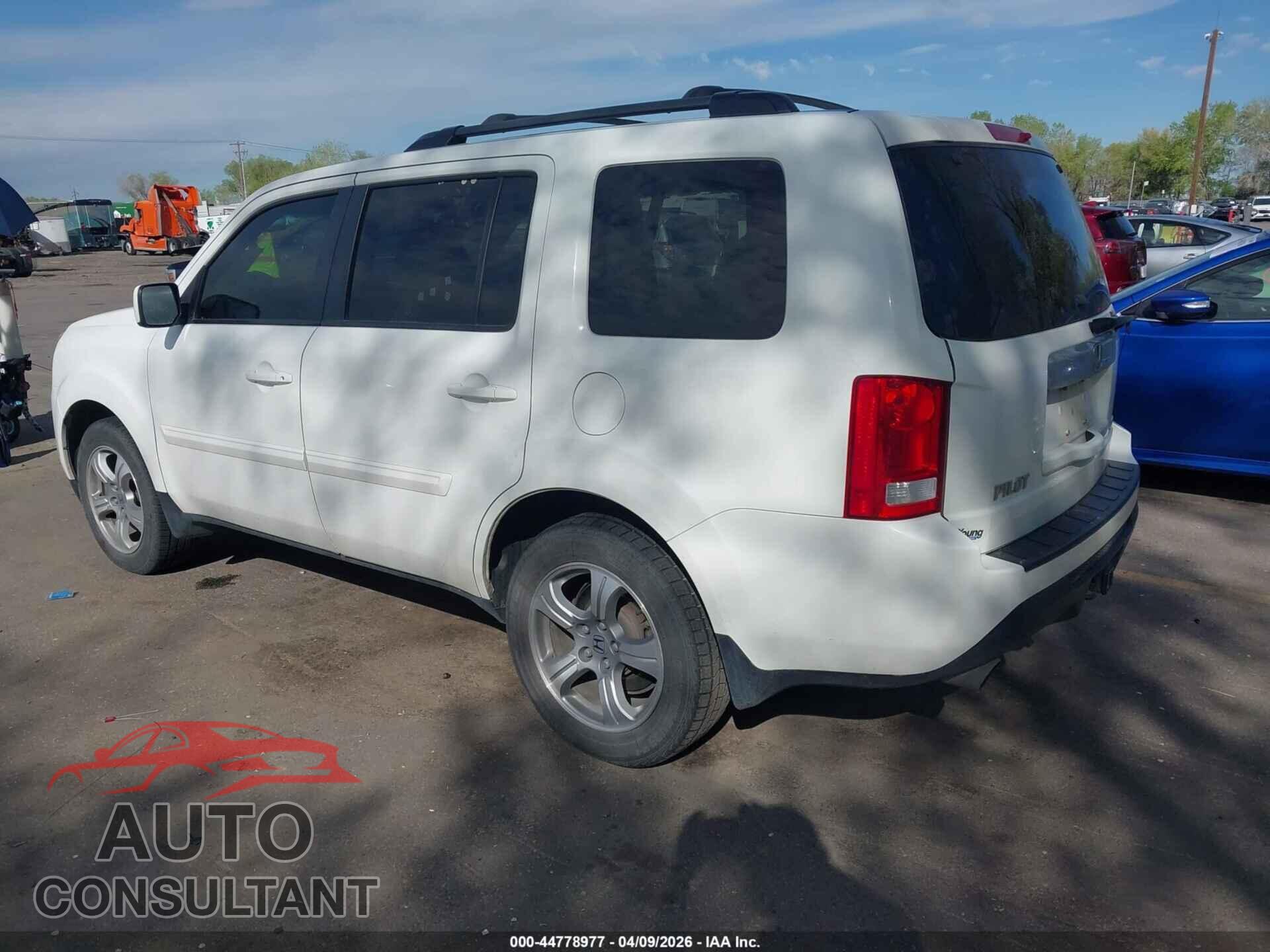 HONDA PILOT 2012 - 5FNYF4H69CB037703