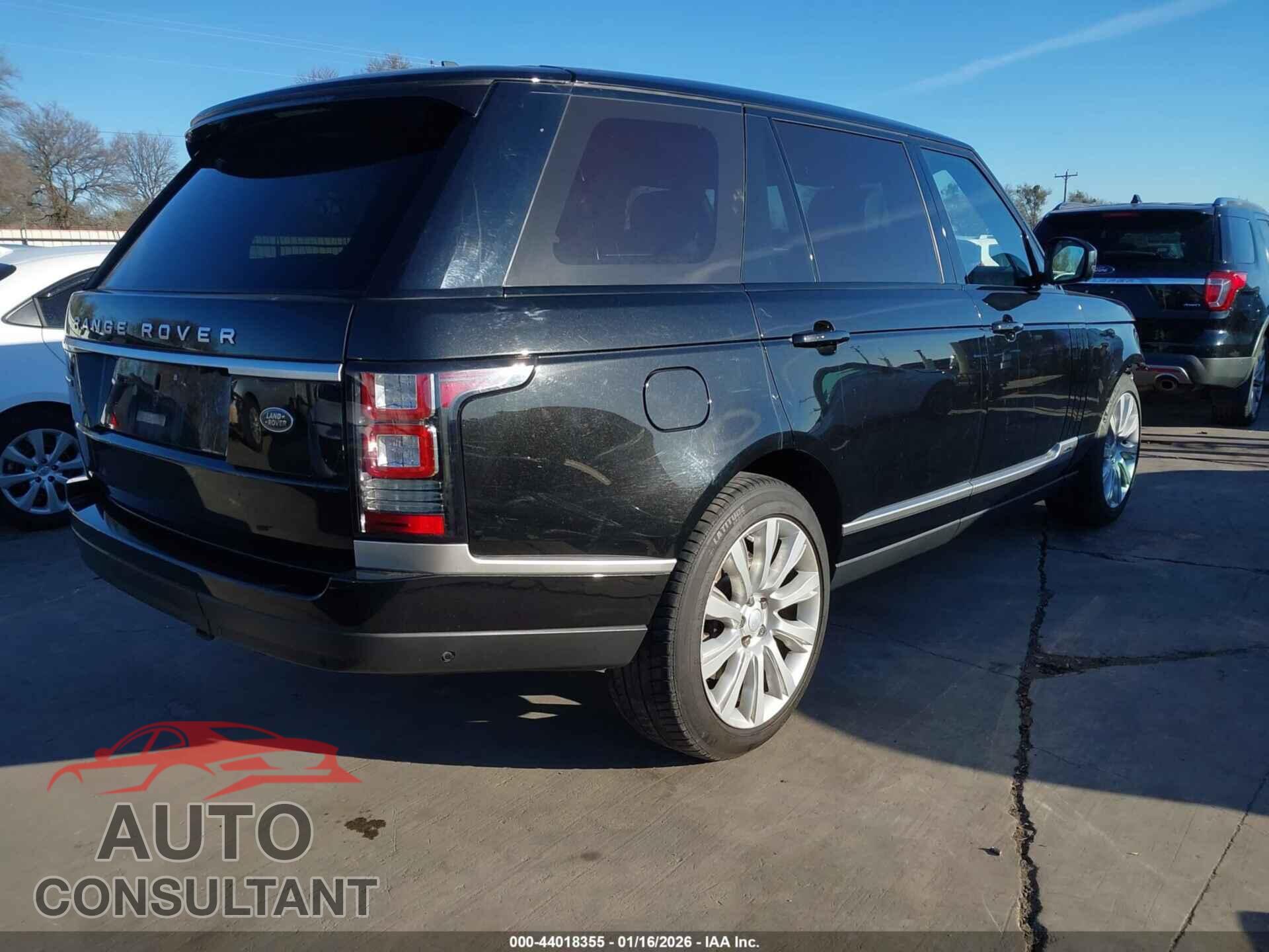 LAND ROVER RANGE ROVER 2016 - SALGS3EF5GA264447