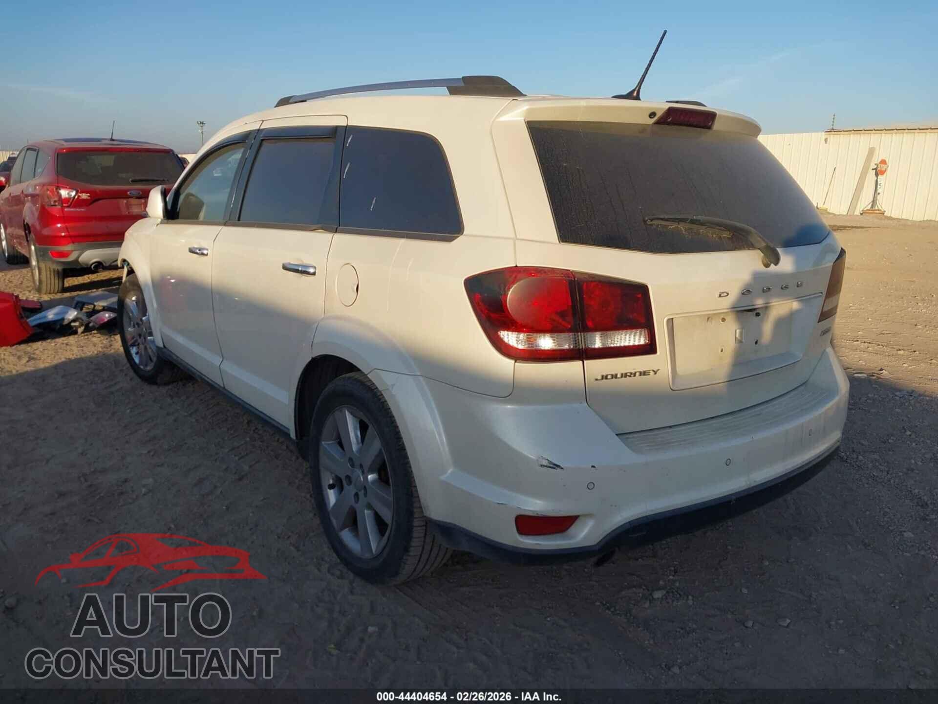 DODGE JOURNEY 2012 - 3C4PDCDG2CT318091