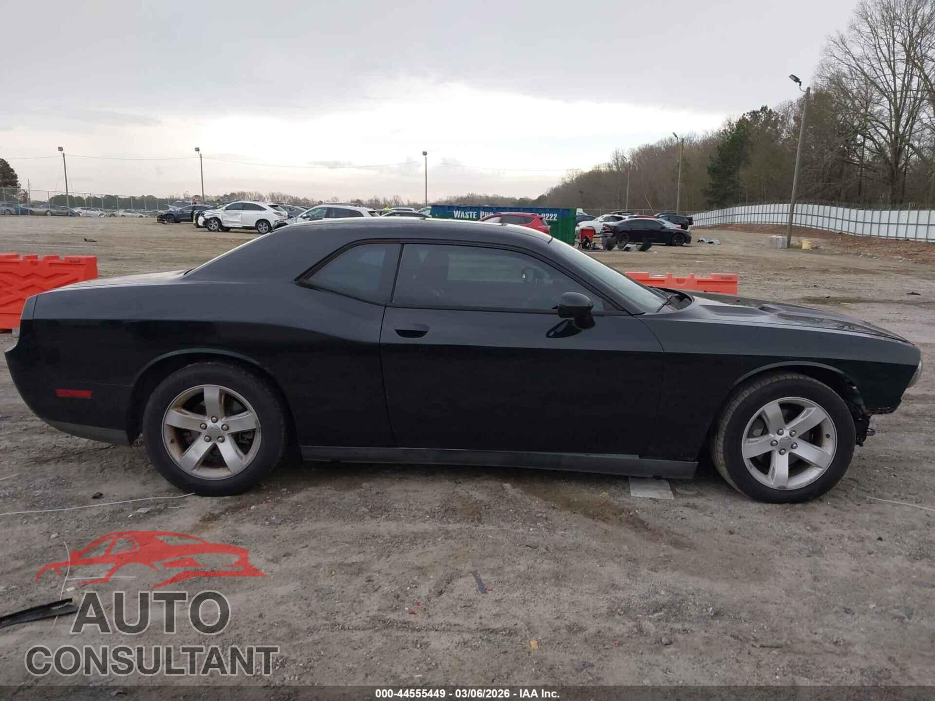 DODGE CHALLENGER 2012 - 2C3CDYAG0CH291616