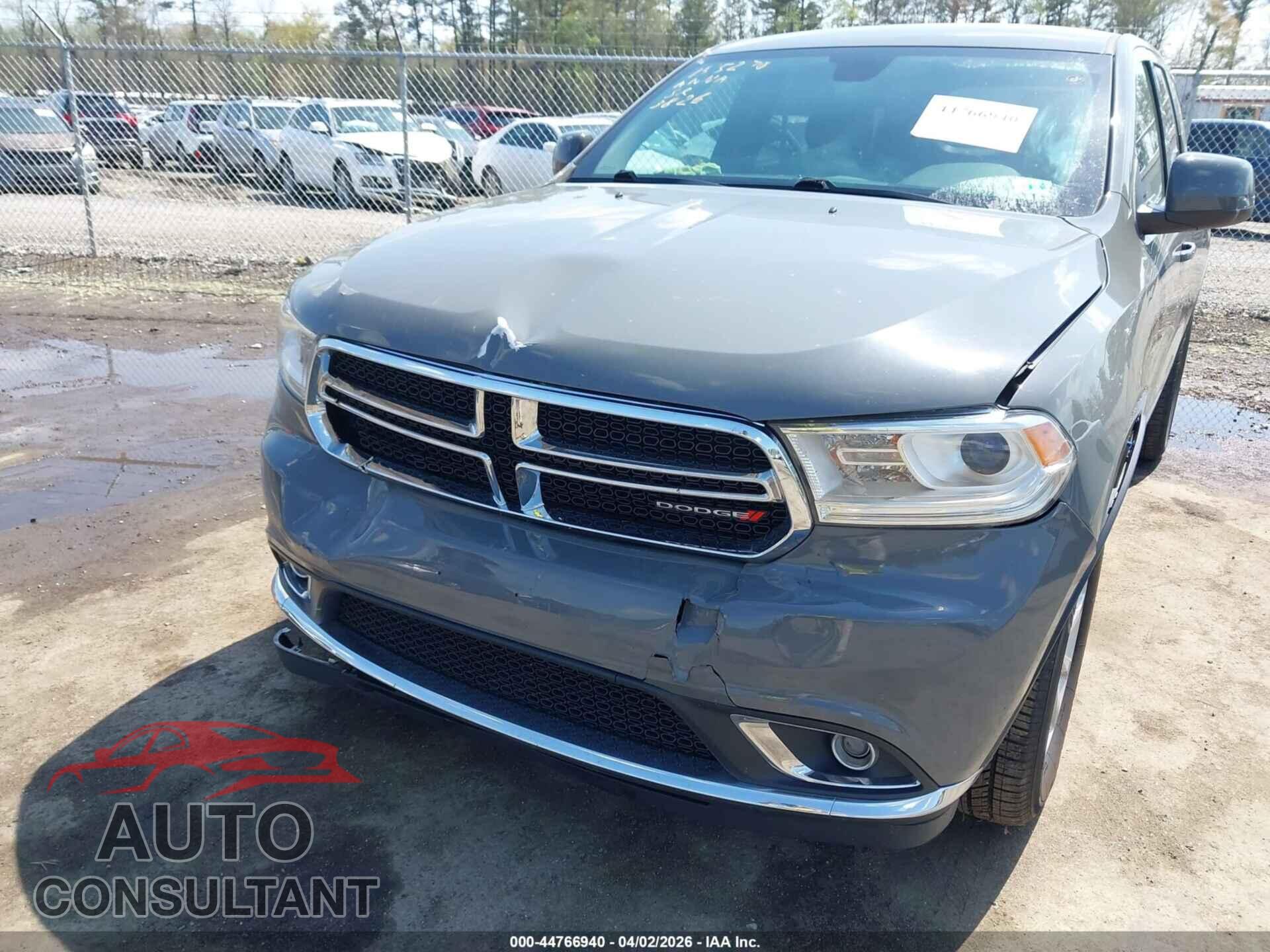 DODGE DURANGO 2020 - 1C4RDJAG9LC220298