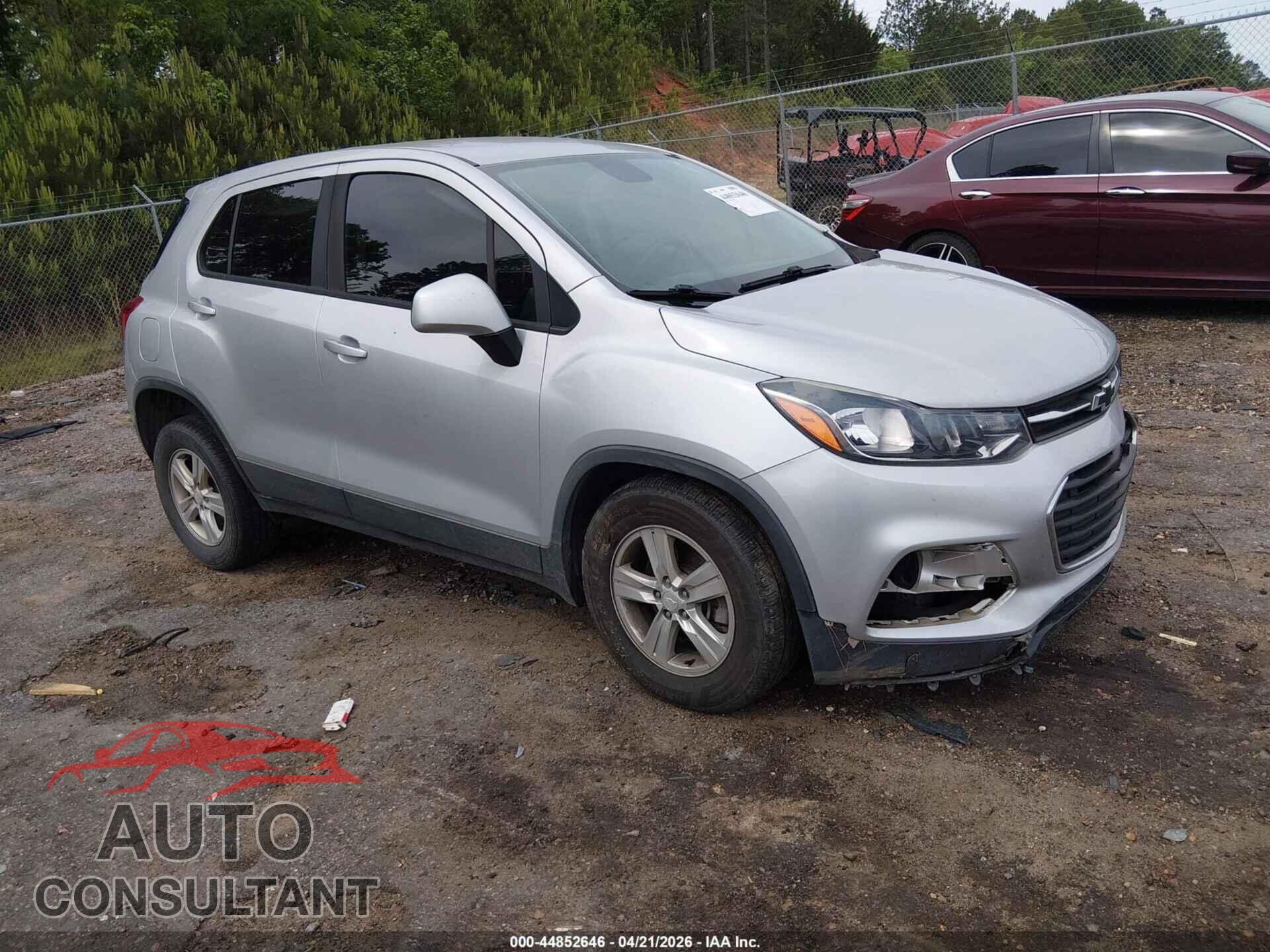 CHEVROLET TRAX 2019 - 3GNCJNSB3KL274943