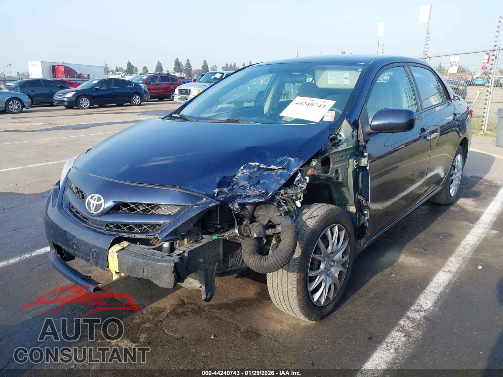 TOYOTA COROLLA 2012 - 5YFBU4EE0CP061447