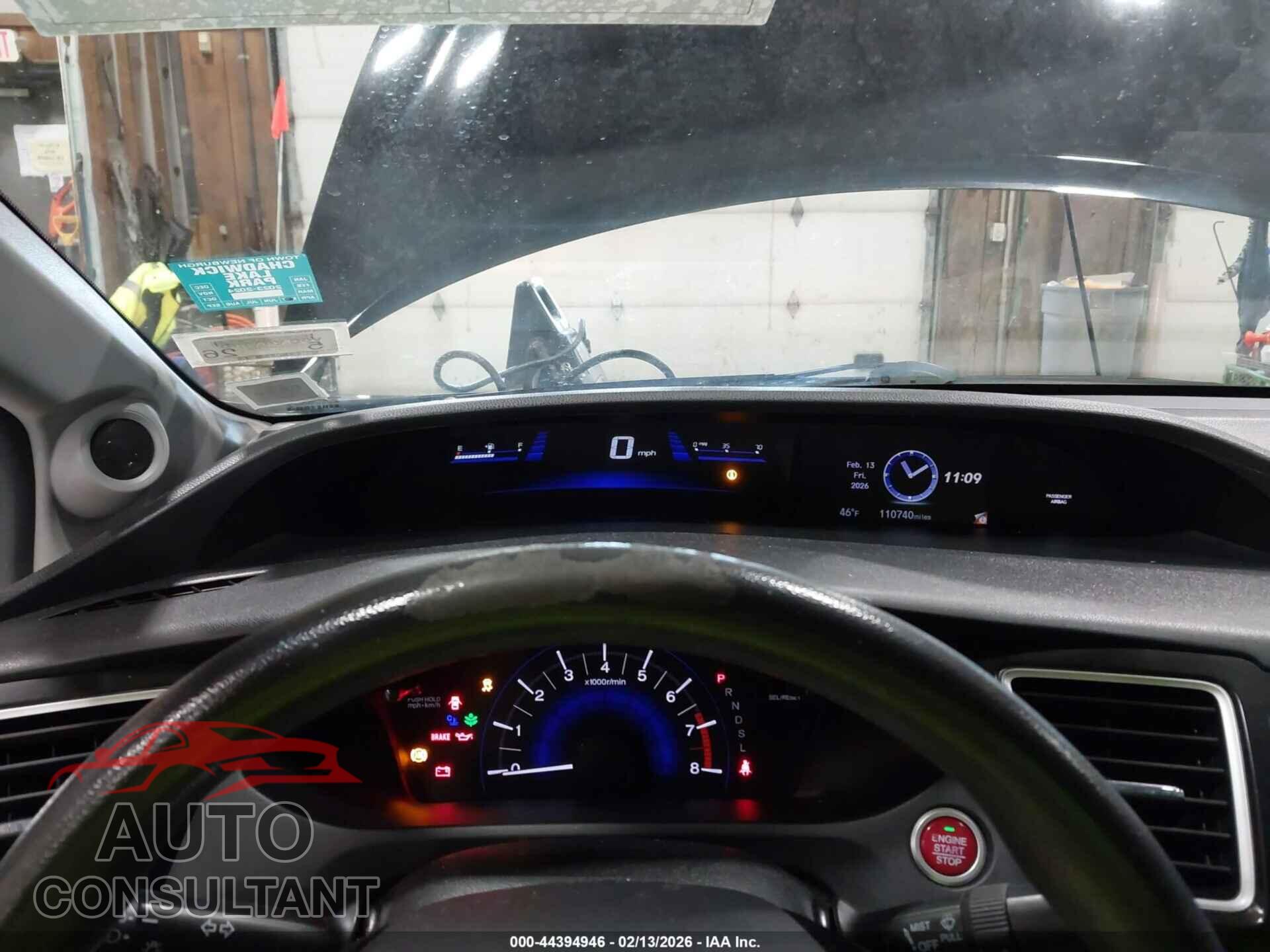 HONDA CIVIC 2014 - 2HGFB2F82EH556022