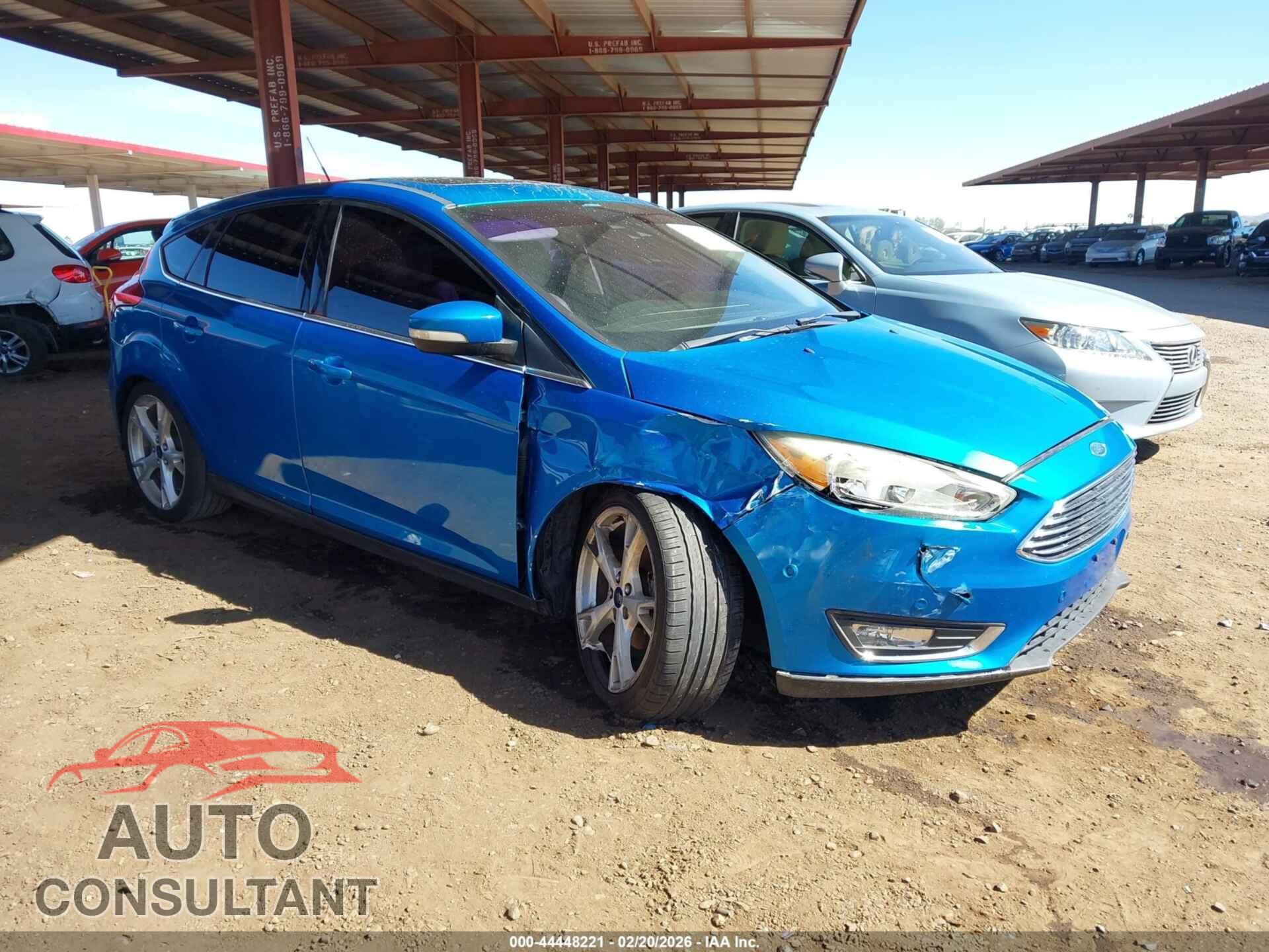 FORD FOCUS 2015 - 1FADP3N29FL357537
