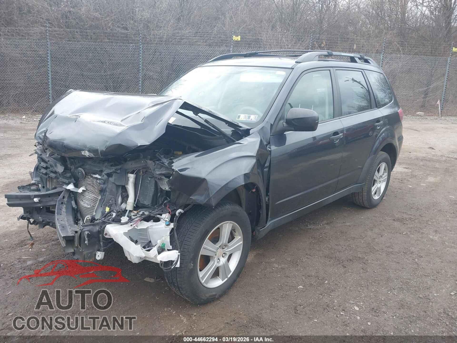 SUBARU FORESTER 2012 - JF2SHABC6CH450855
