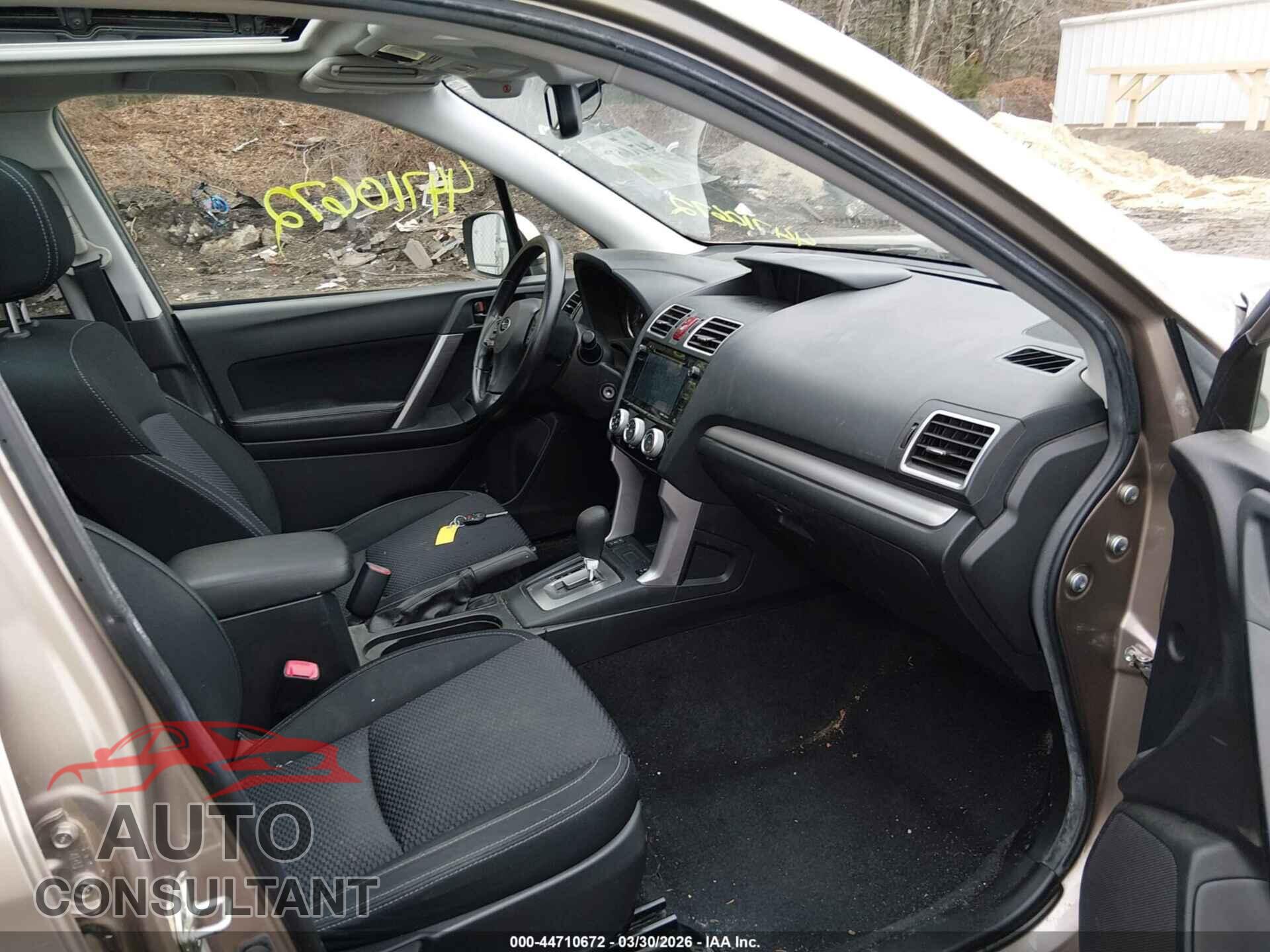 SUBARU FORESTER 2016 - JF2SJAFC2GH414617