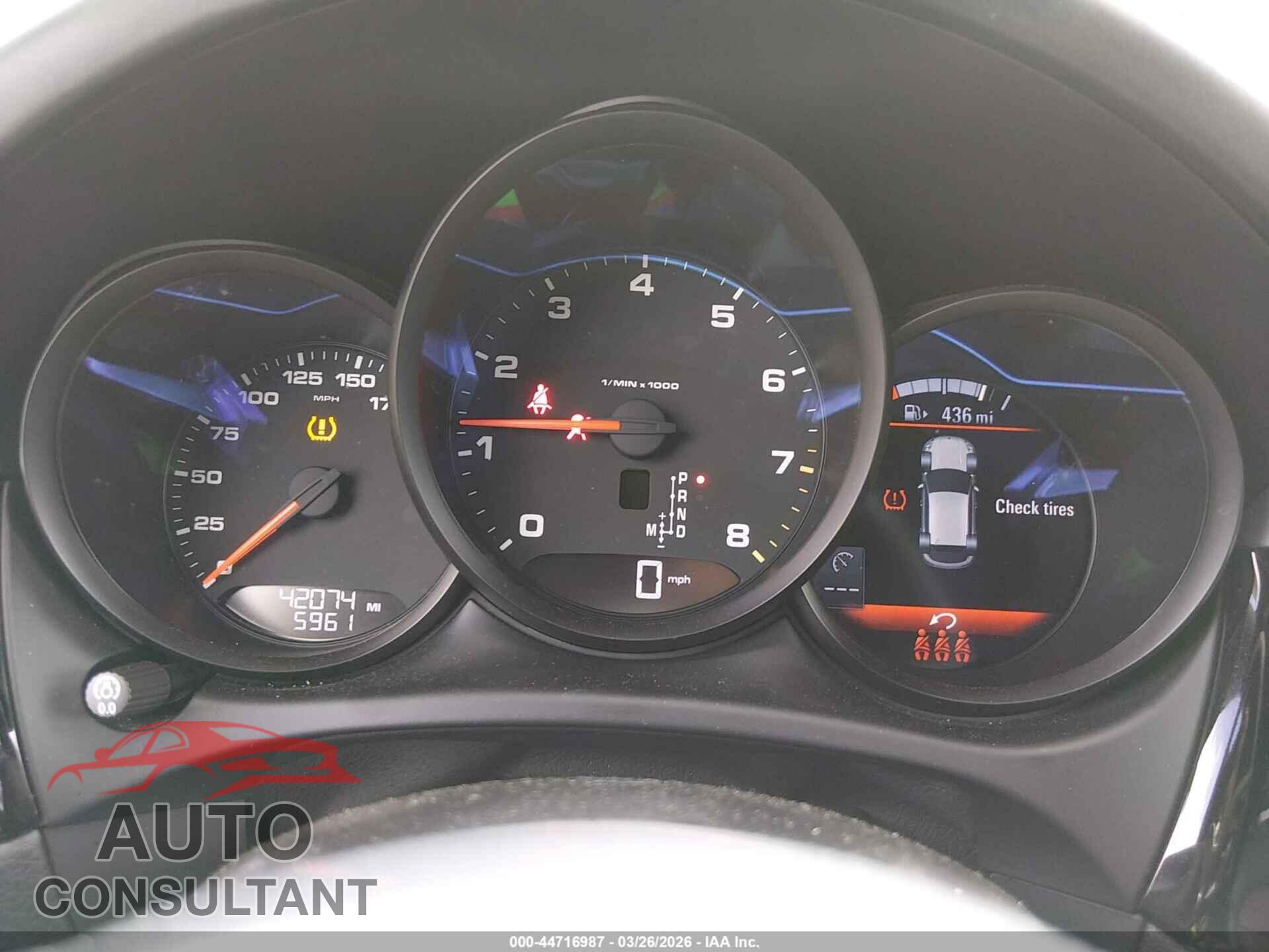 PORSCHE MACAN 2020 - WP1AA2A59LLB11574