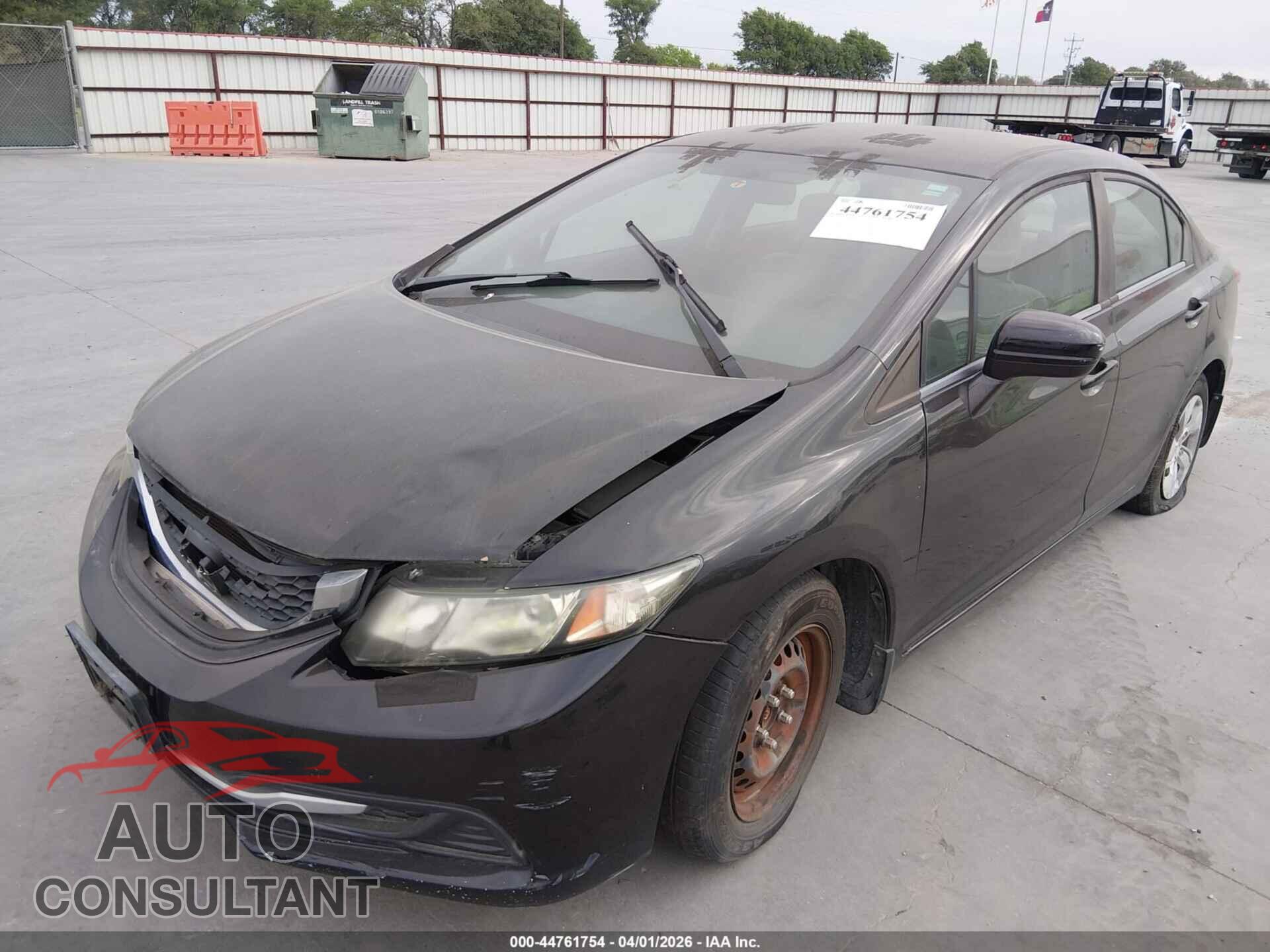 HONDA CIVIC 2014 - 19XFB2F52EE069757