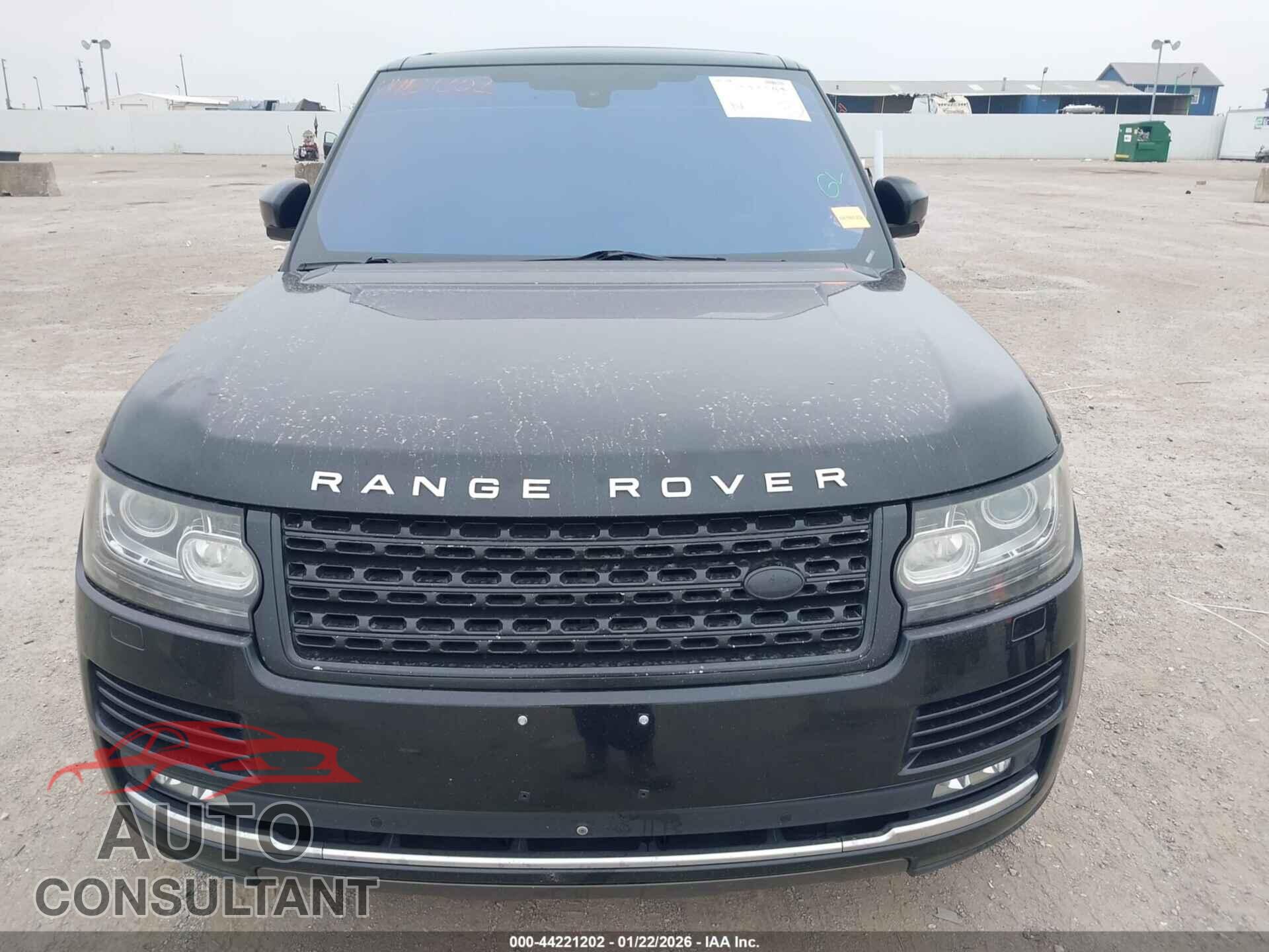 LAND ROVER RANGE ROVER 2016 - SALGS2KF0GA252642