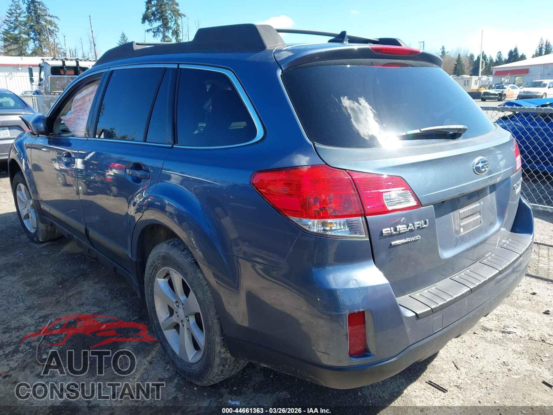 SUBARU OUTBACK 2014 - 4S4BRBDC8E3298149