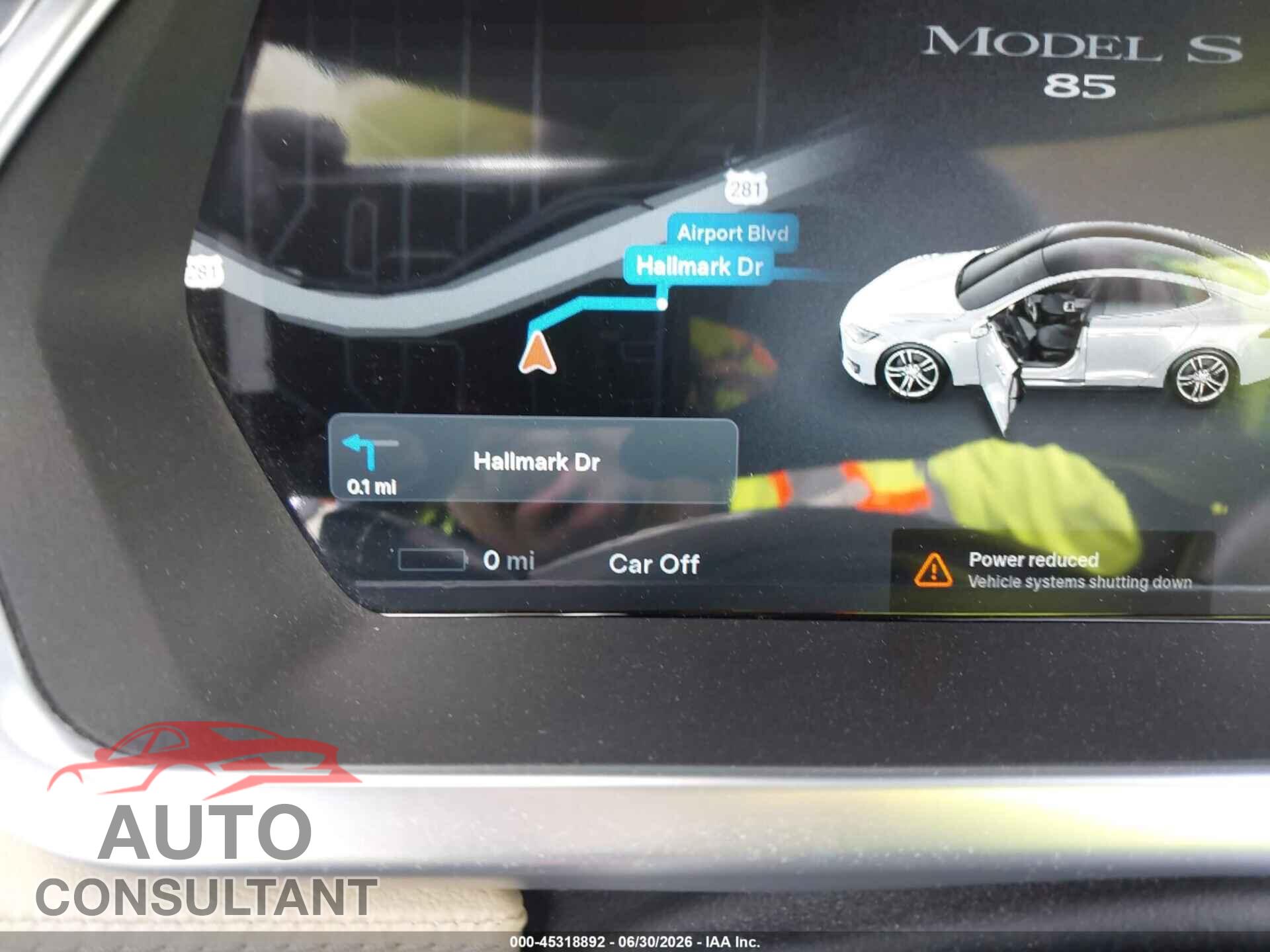 TESLA MODEL S 2013 - 5YJSA1CNXDFP20593