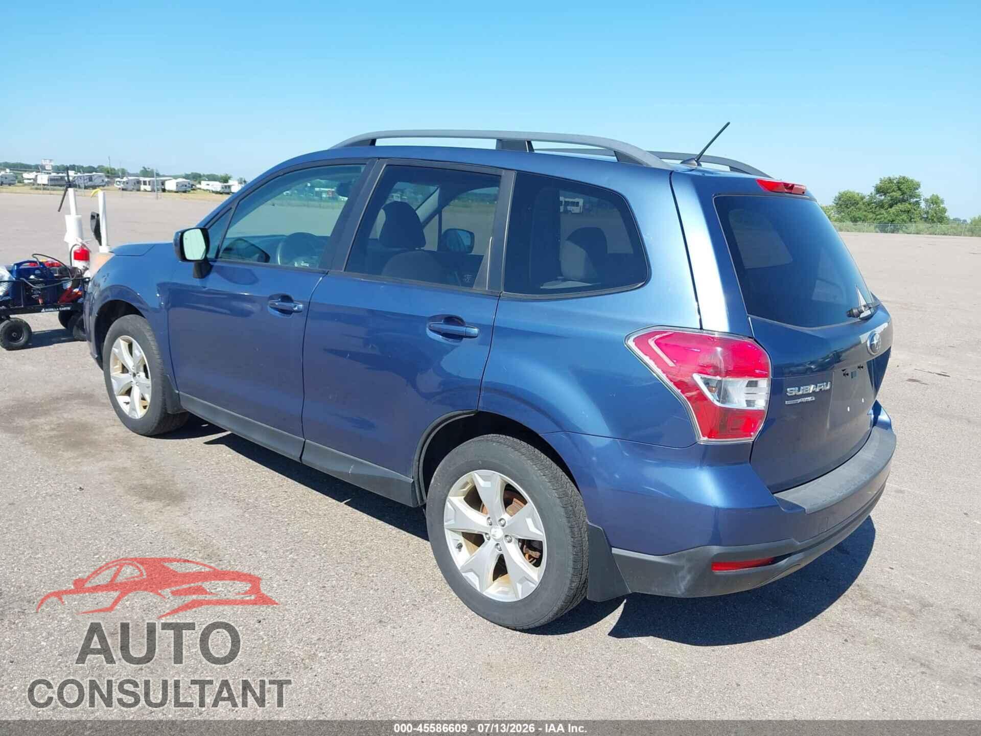 SUBARU FORESTER 2014 - JF2SJAEC6EH478867
