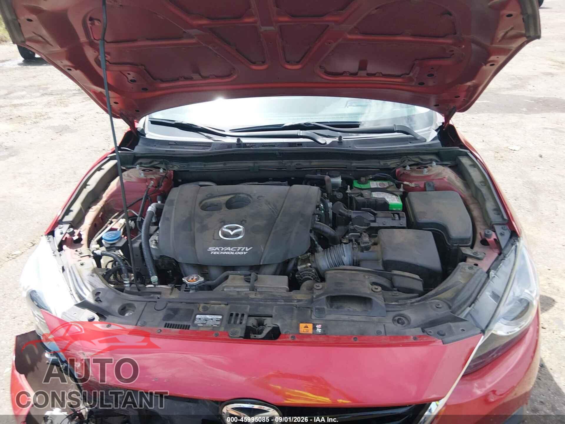 MAZDA MAZDA3 2014 - JM1BM1W39E1212384