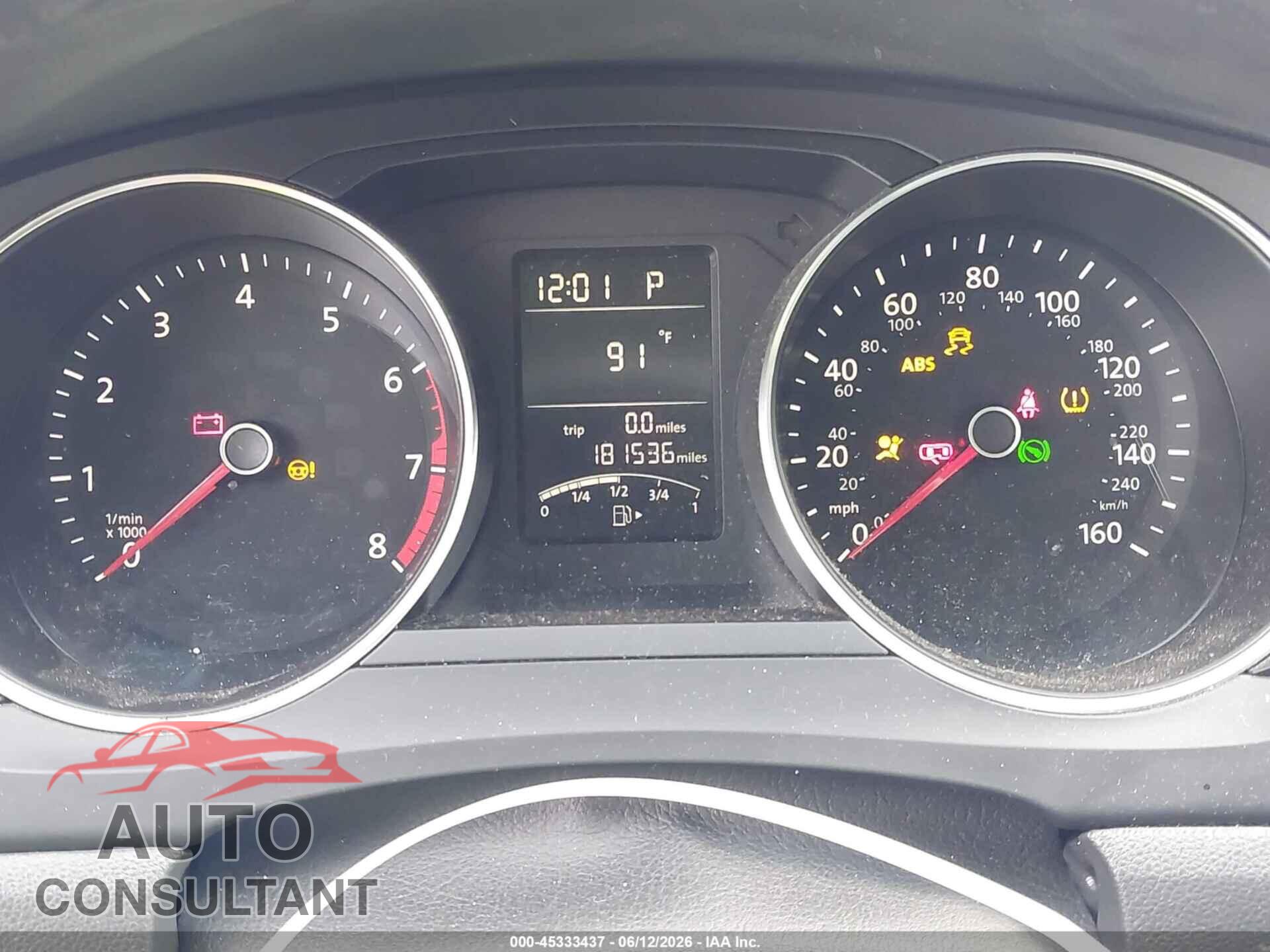 VOLKSWAGEN JETTA 2017 - 3VW2B7AJ3HM273992