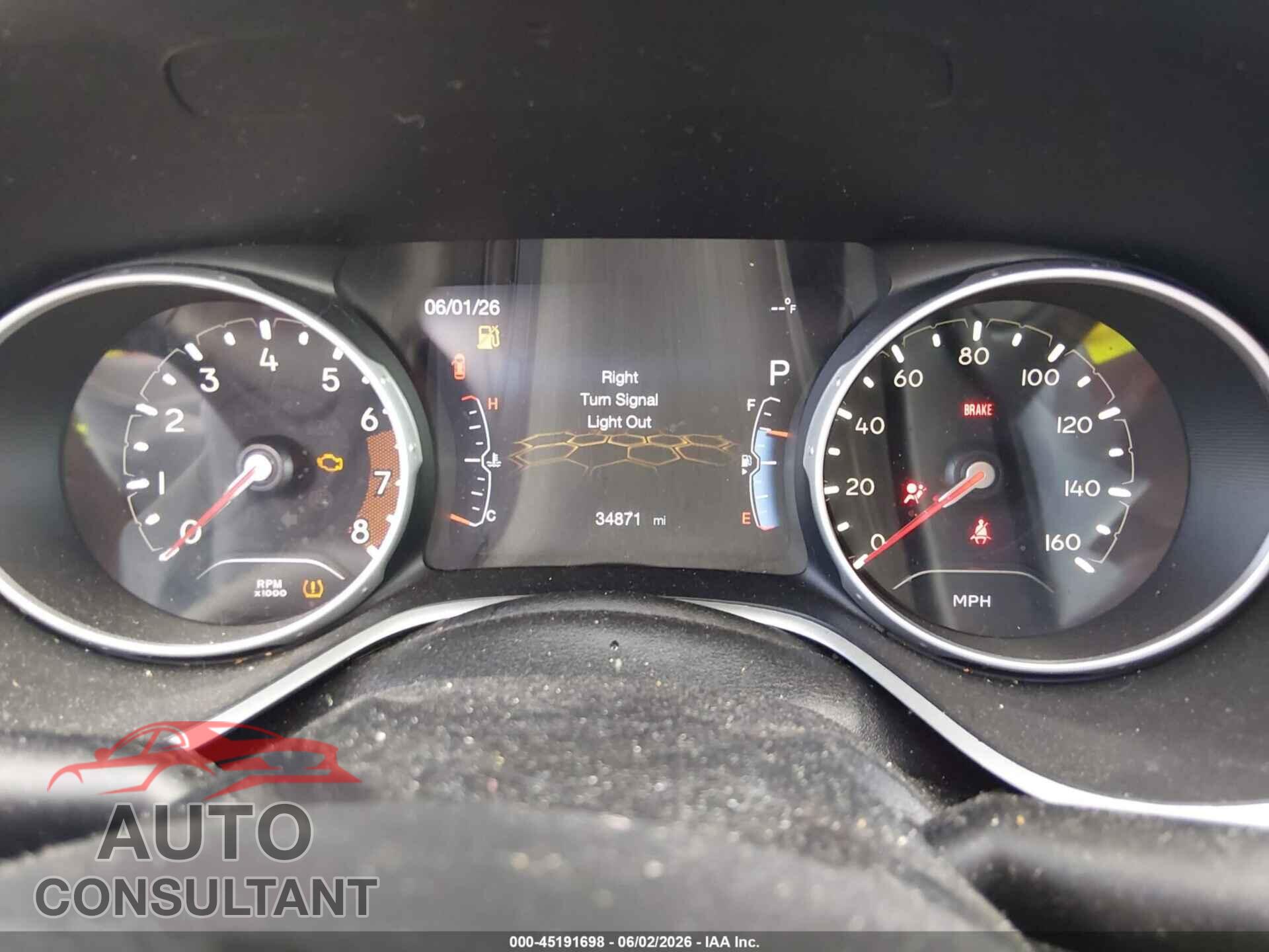 JEEP COMPASS 2020 - 3C4NJDBB8LT157856