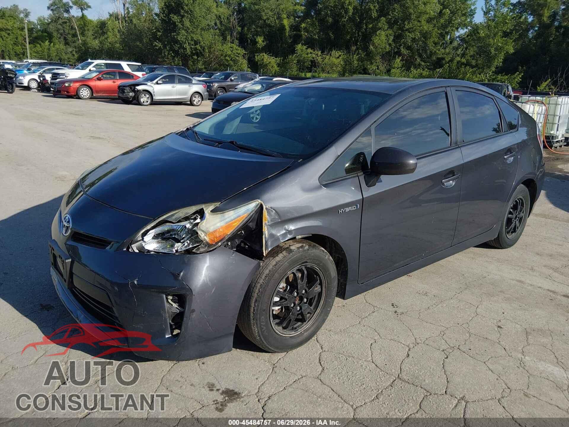 TOYOTA PRIUS 2014 - JTDKN3DU0E1754316
