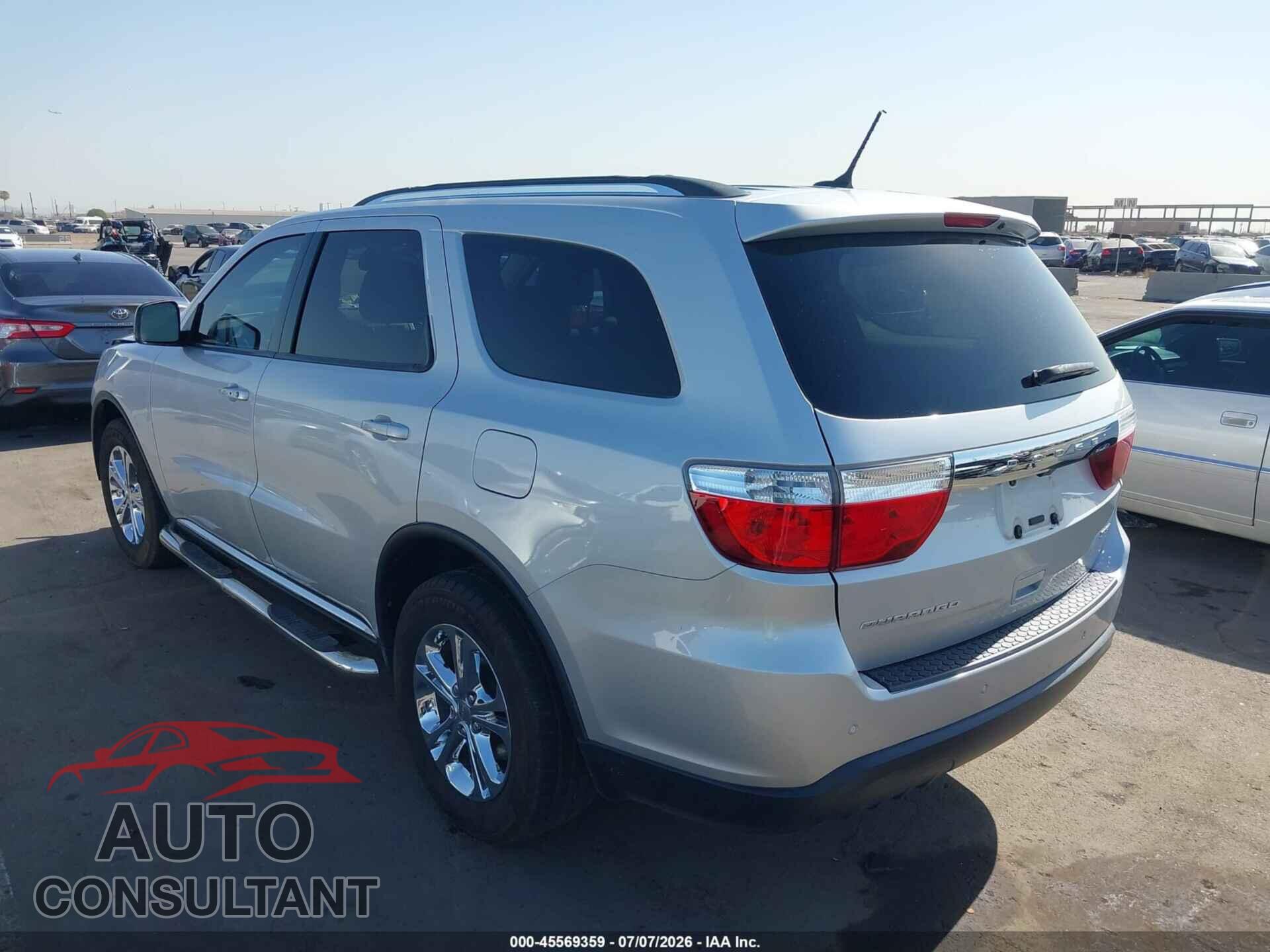 DODGE DURANGO 2011 - 1D4RD4GG4BC695044