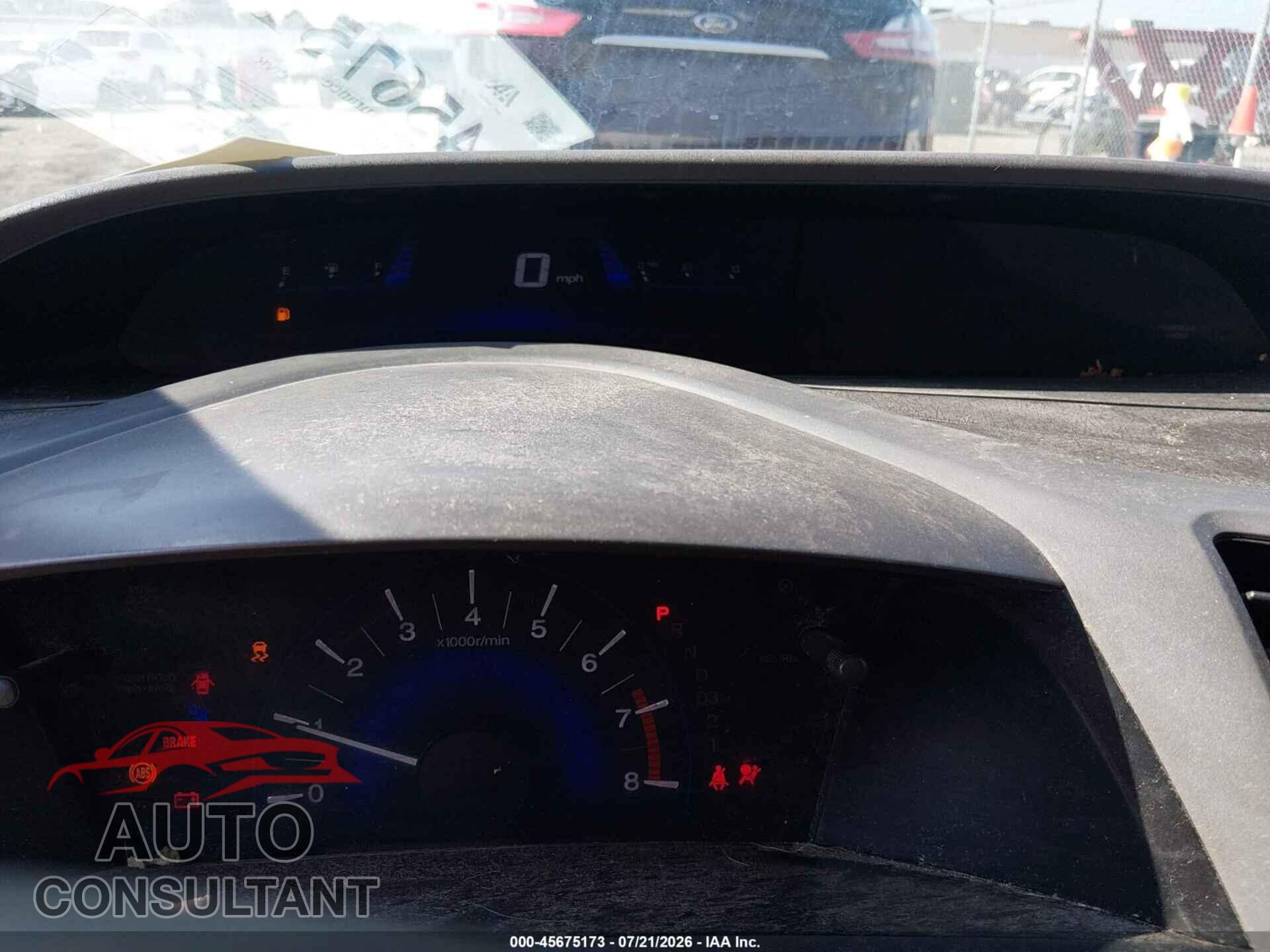 HONDA CIVIC 2012 - 19XFB2F83CE035253