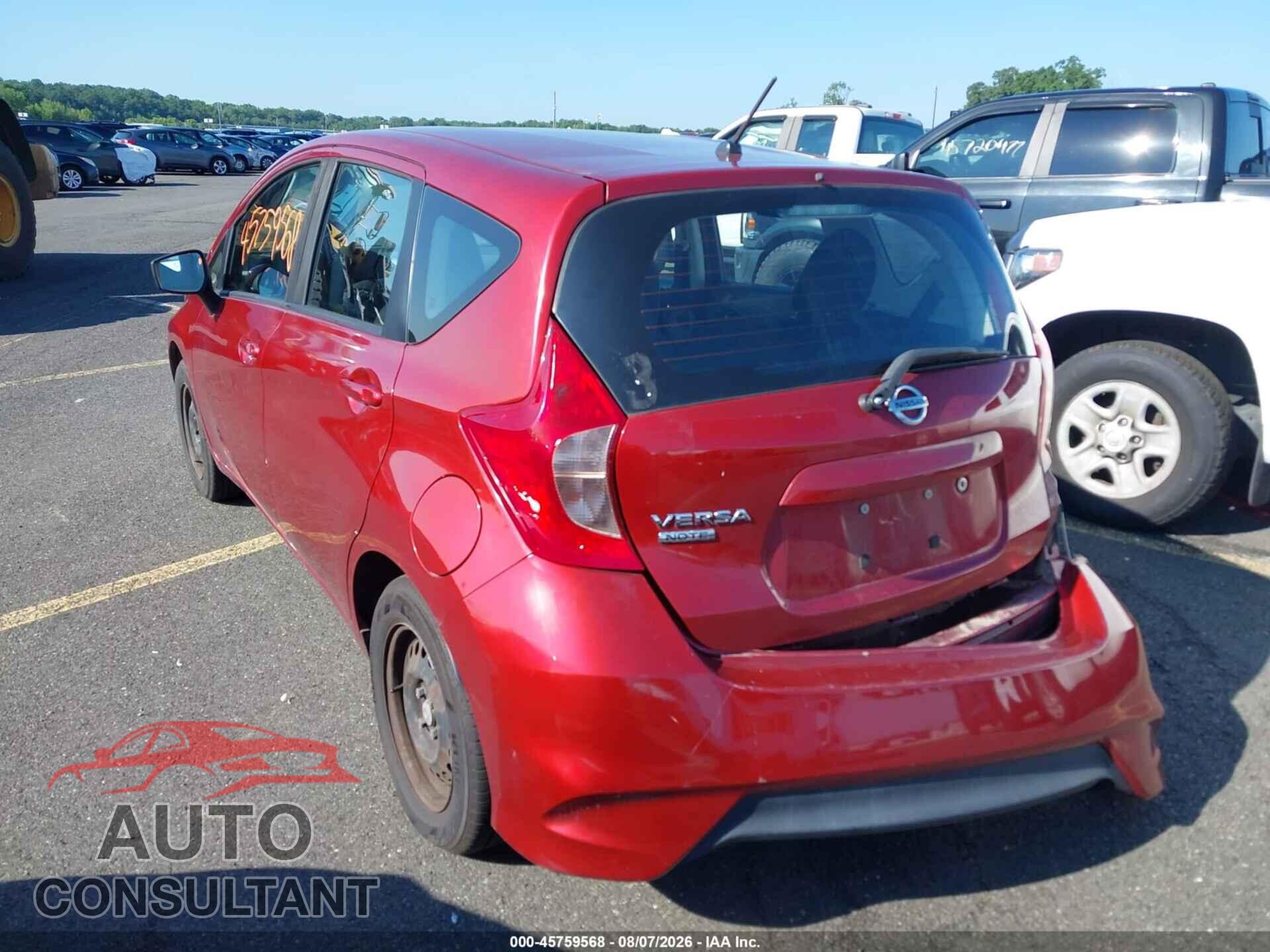 NISSAN VERSA NOTE 2017 - 3N1CE2CP6HL360197