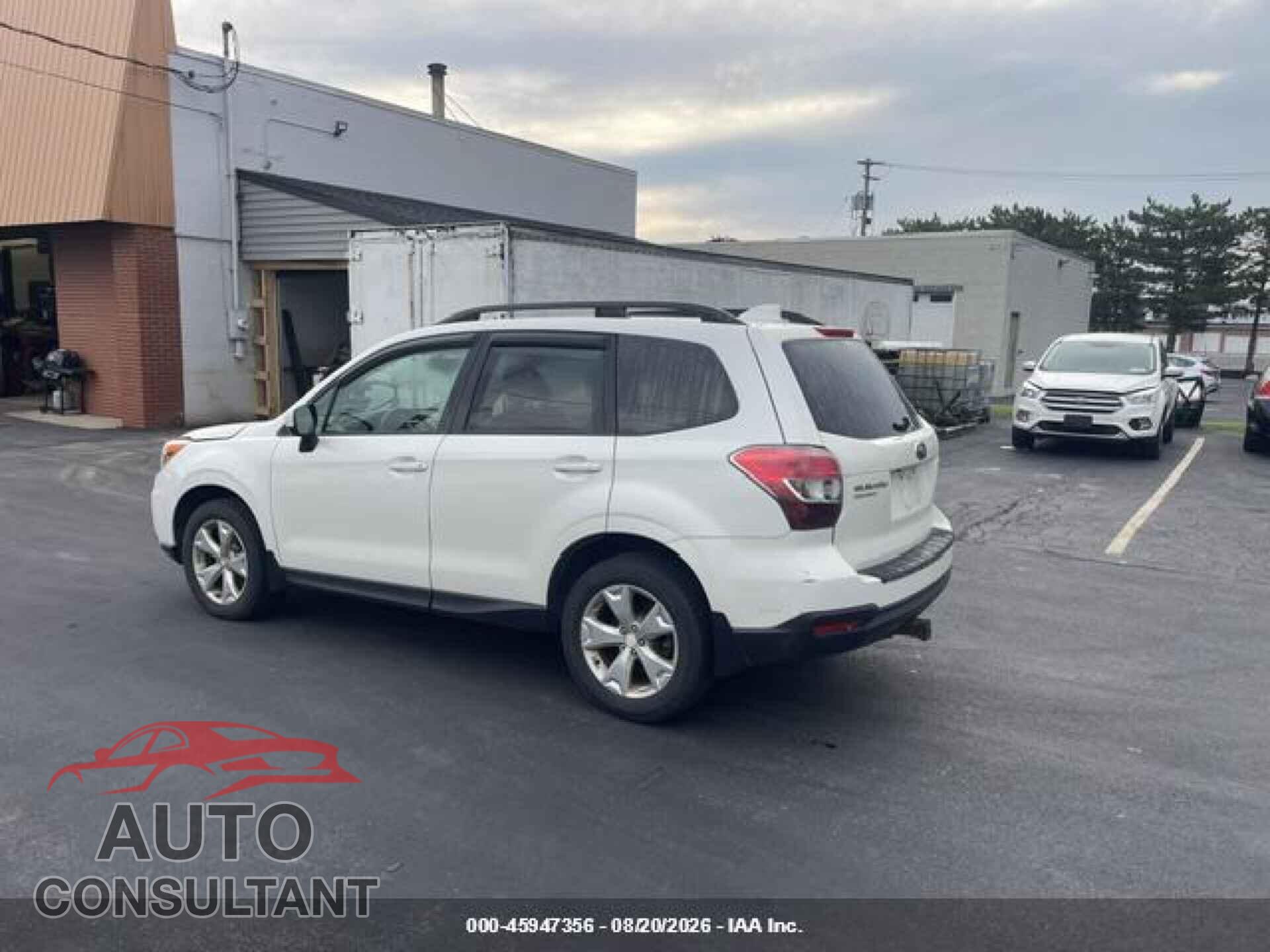 SUBARU FORESTER 2016 - JF2SJADC0GH524259