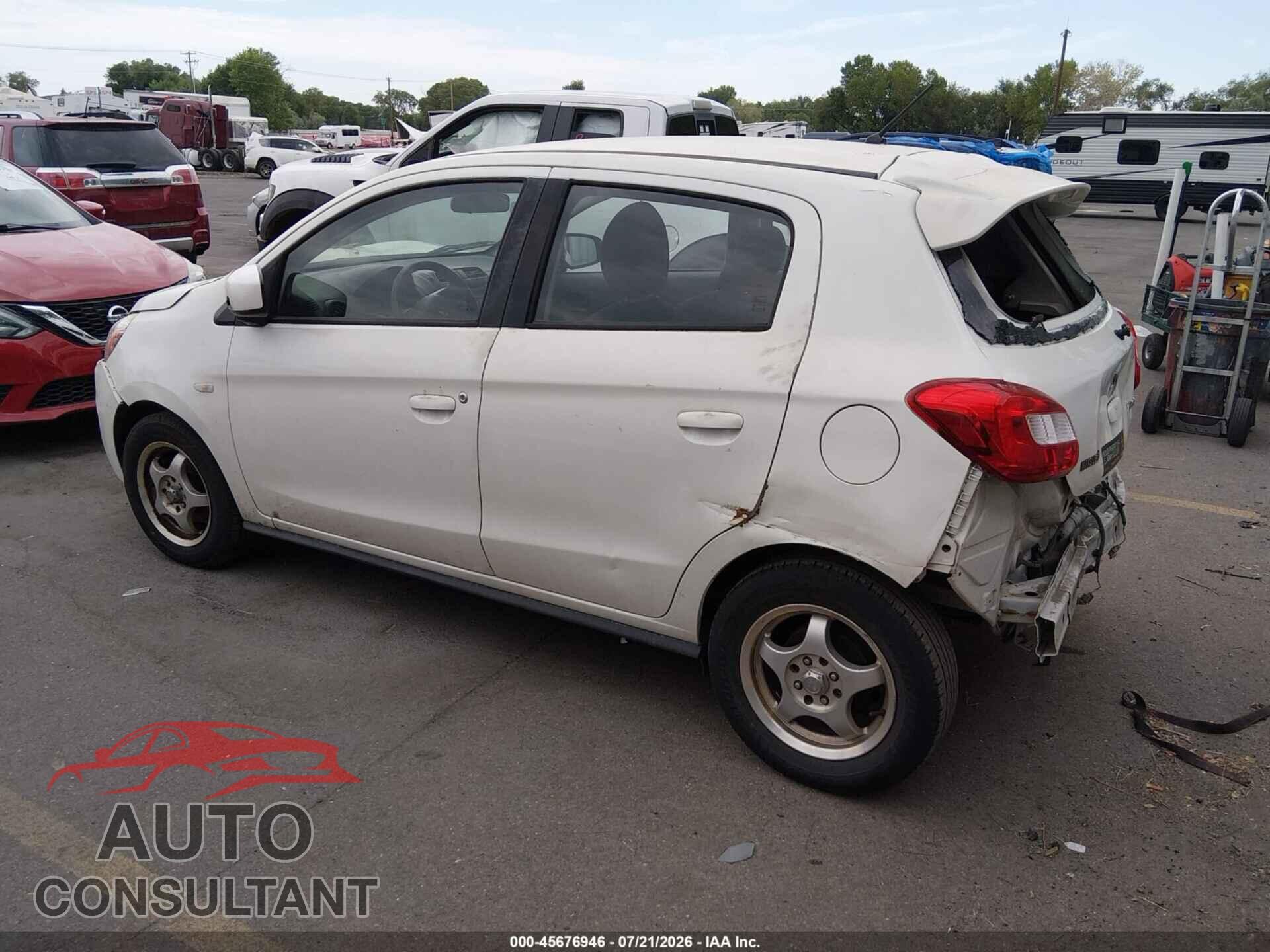 MITSUBISHI MIRAGE 2017 - ML32A3HJ3HH002667