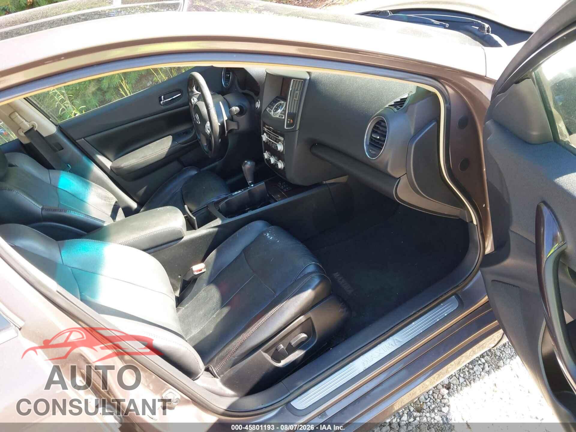NISSAN MAXIMA 2012 - 1N4AA5AP1CC845460