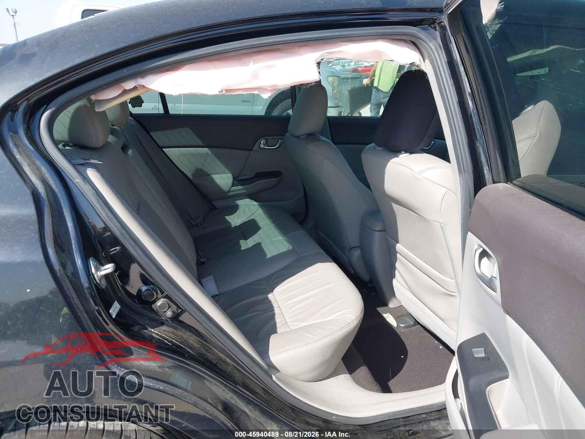 HONDA CIVIC 2012 - 19XFB2F94CE347932