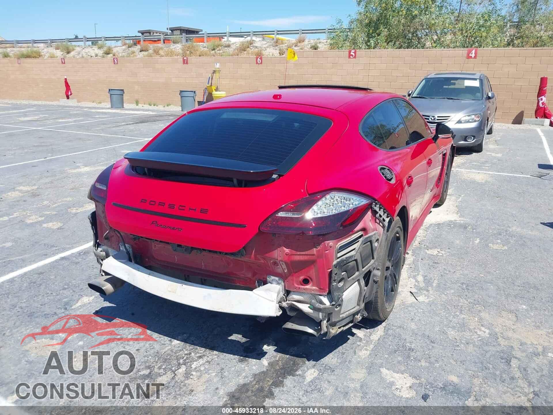 PORSCHE PANAMERA 2011 - WP0AA2A7XBL012375